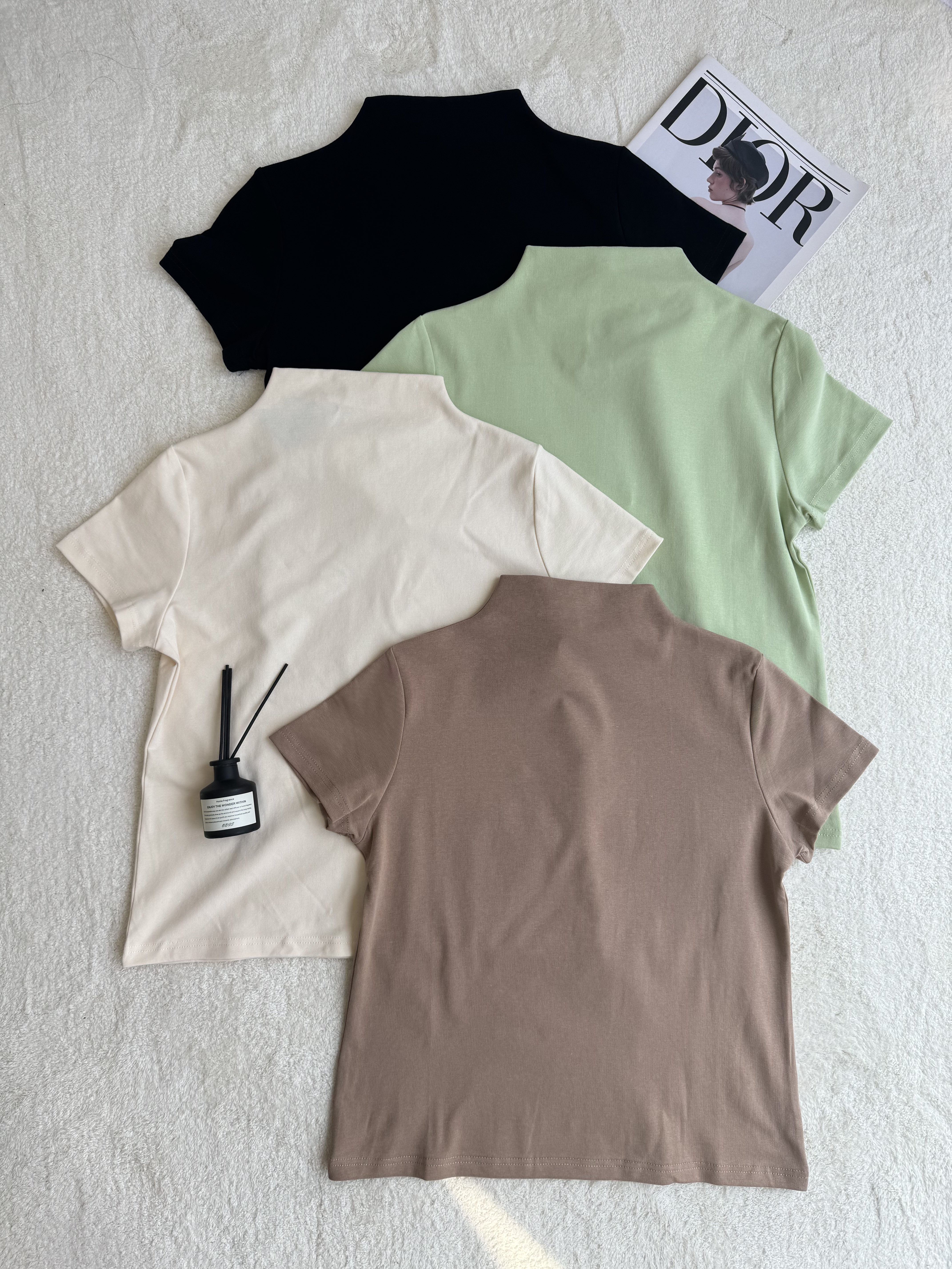 高领短袖Tee 超好看💕