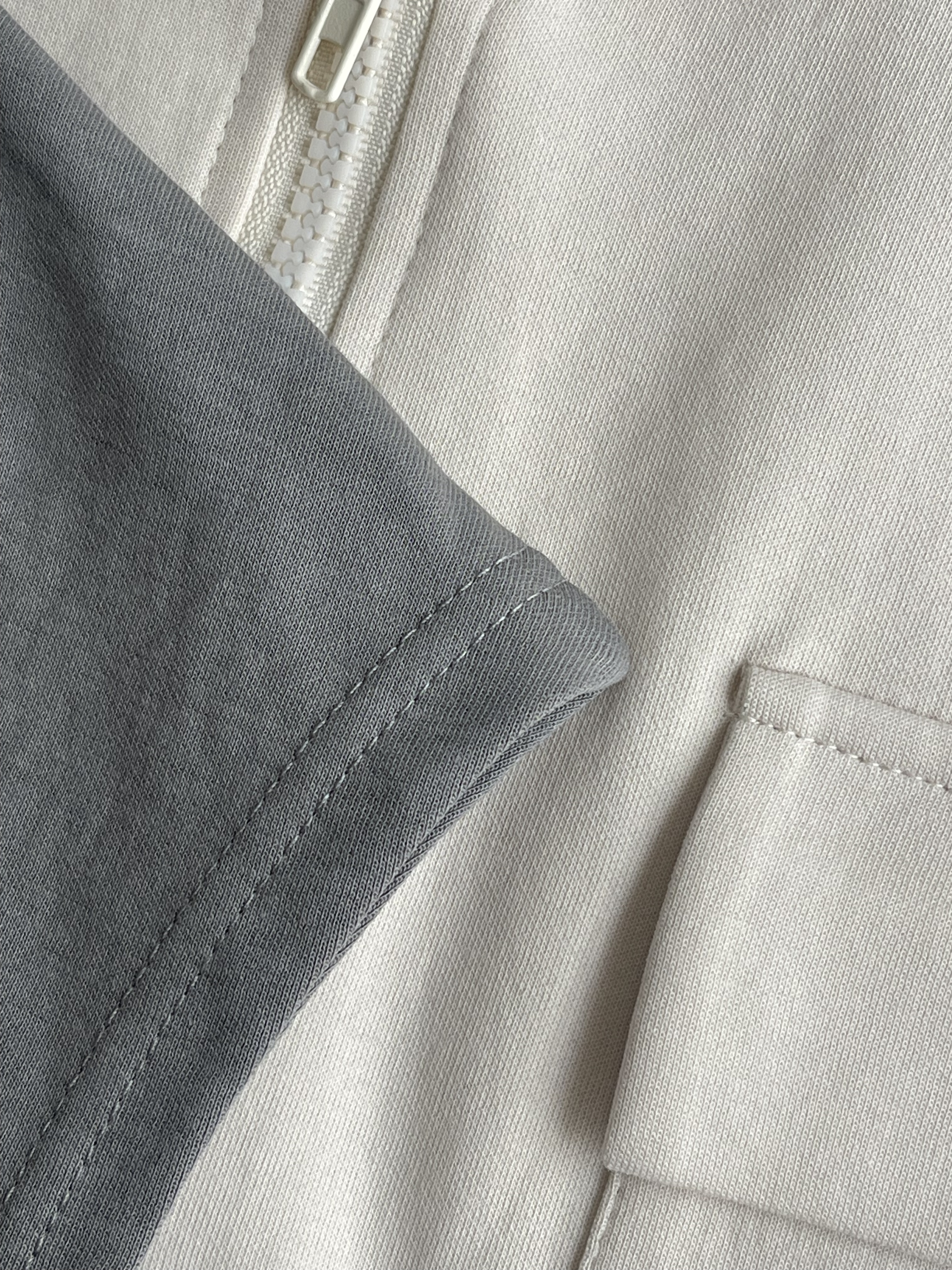 Sporty Zip Hoodie Skirt Set Wear