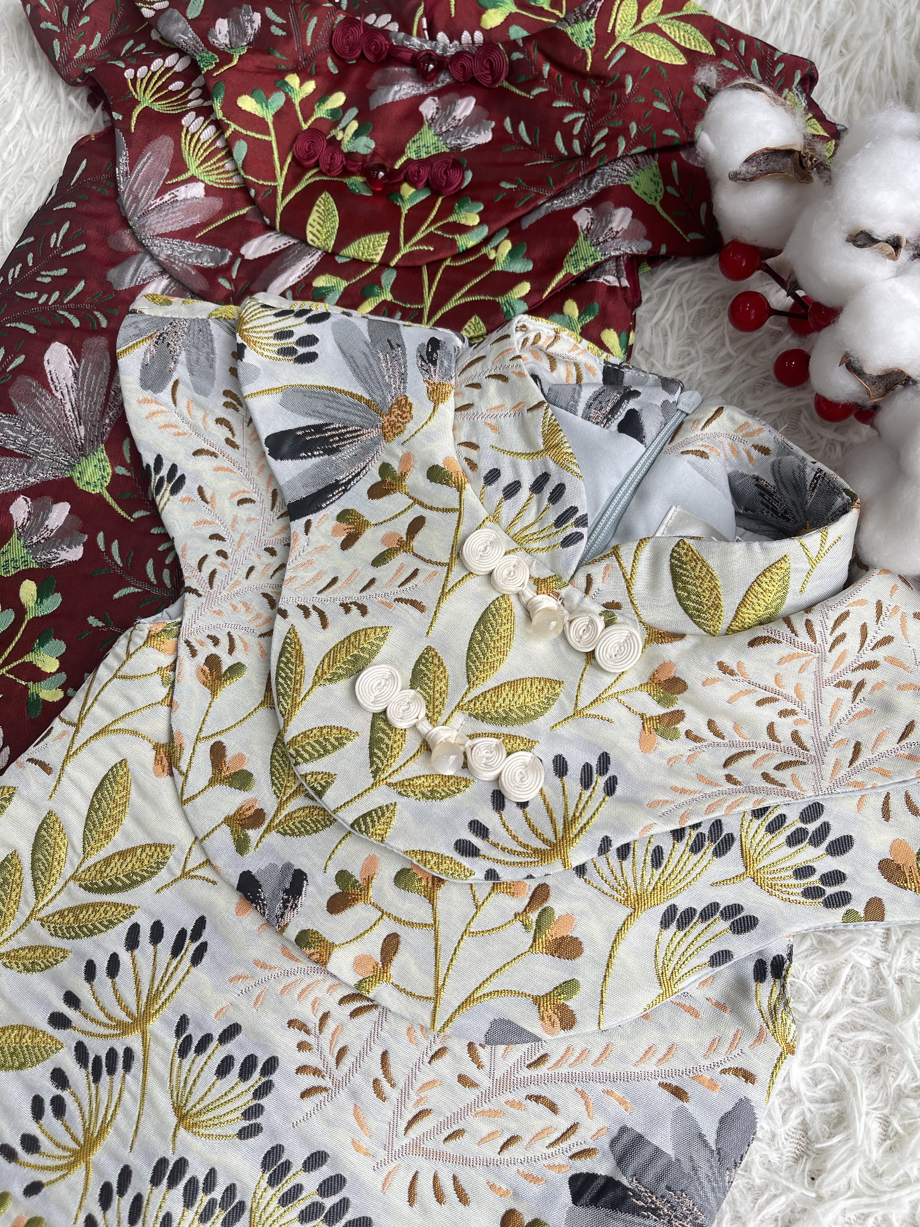 春秋女孩宝宝旗袍