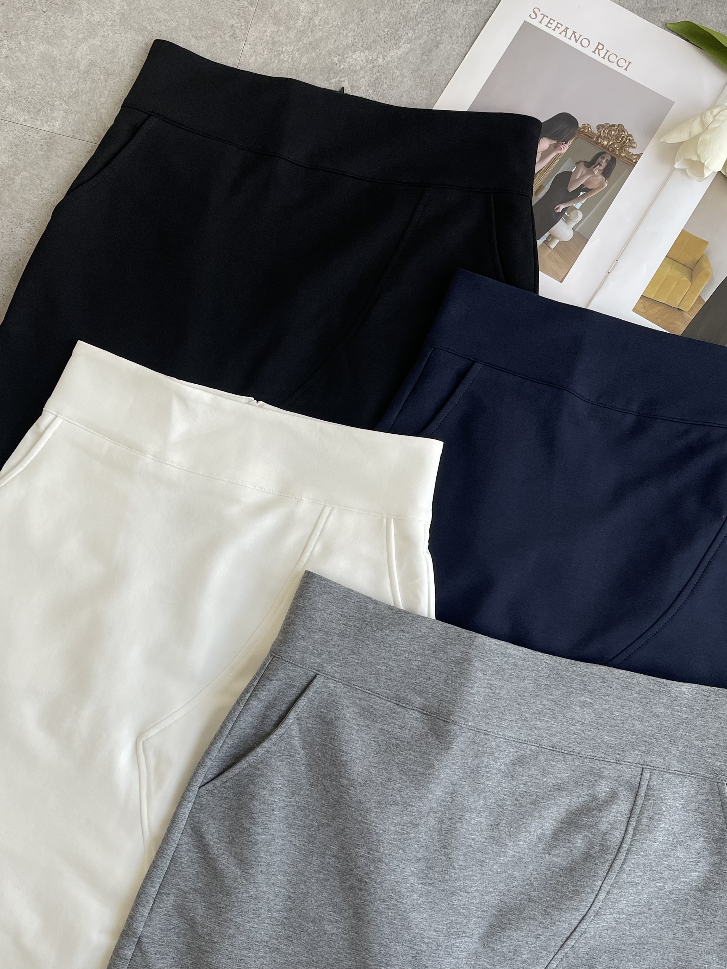 Cotton厚腰版包臀Pencil Skirt