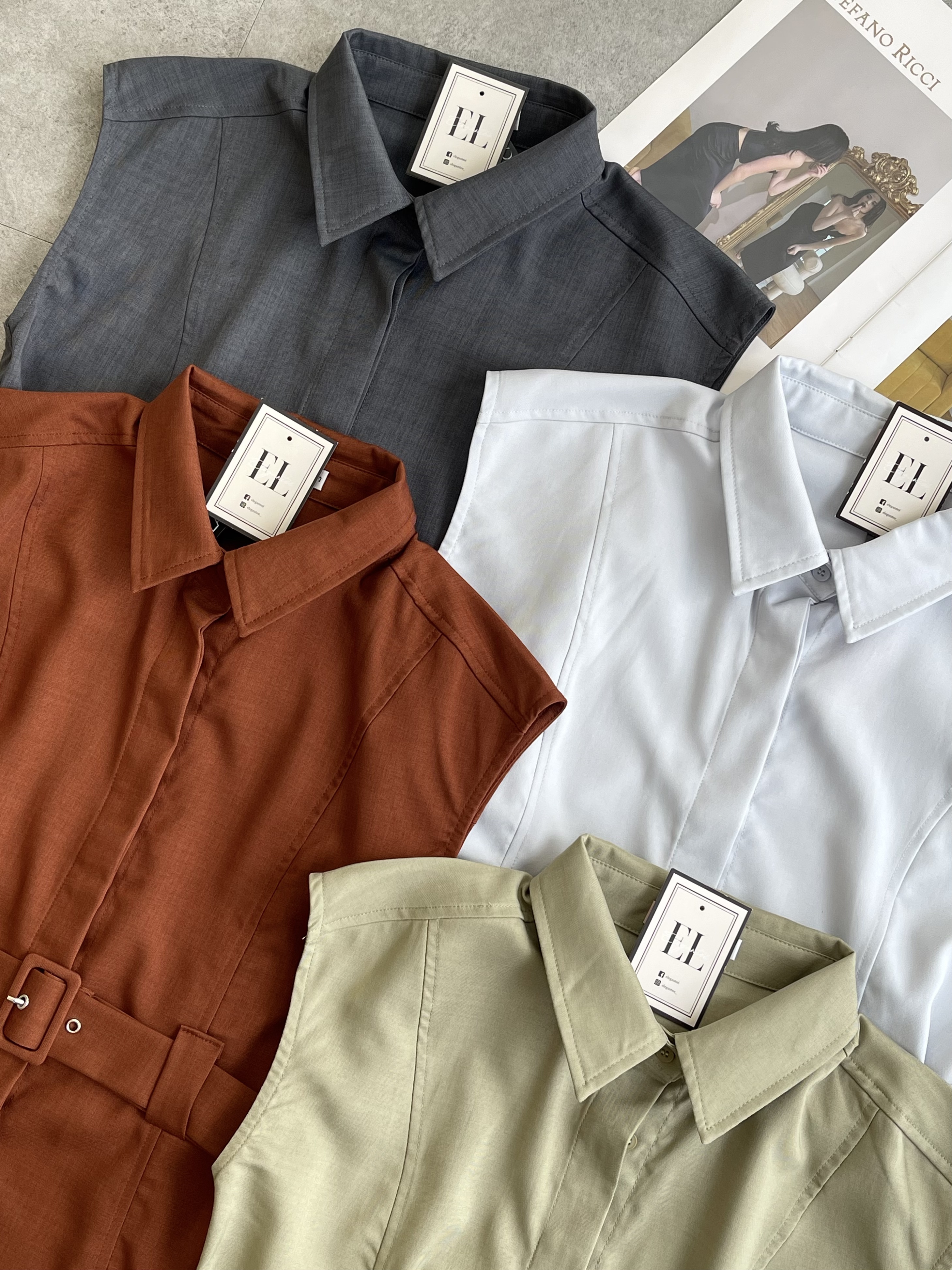 Smartwear滑面过肩腰带Top