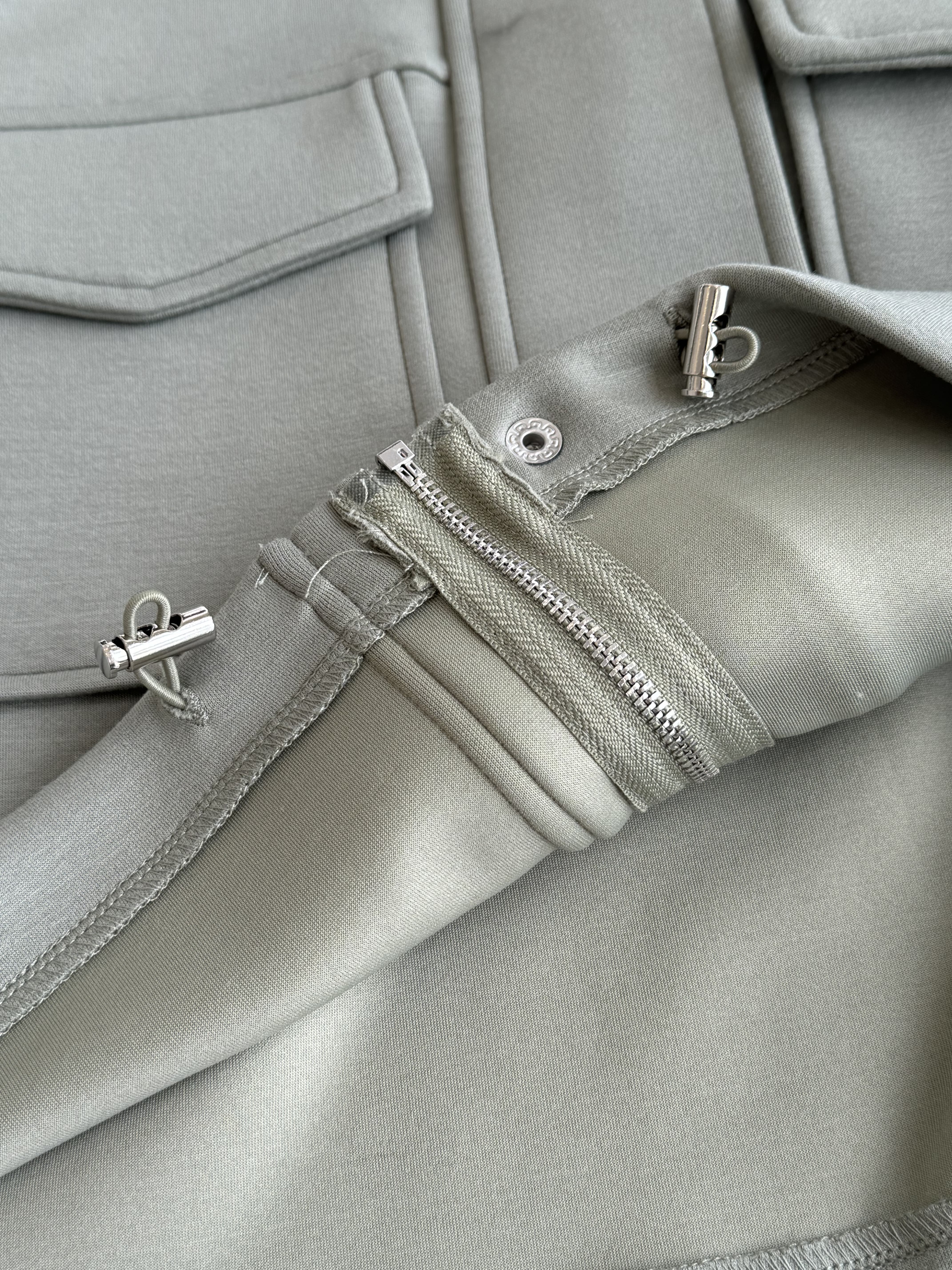 baby肌感棉高领短裤休闲套装