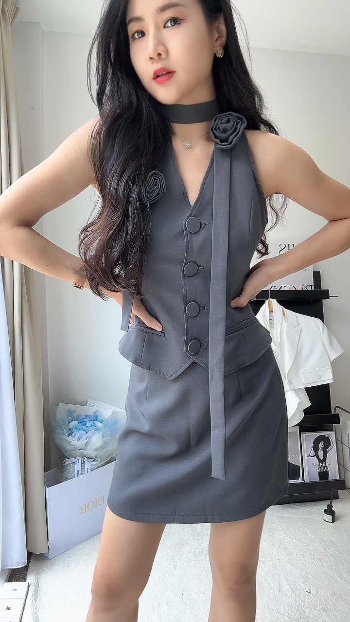 马甲西装3件套装(PO)