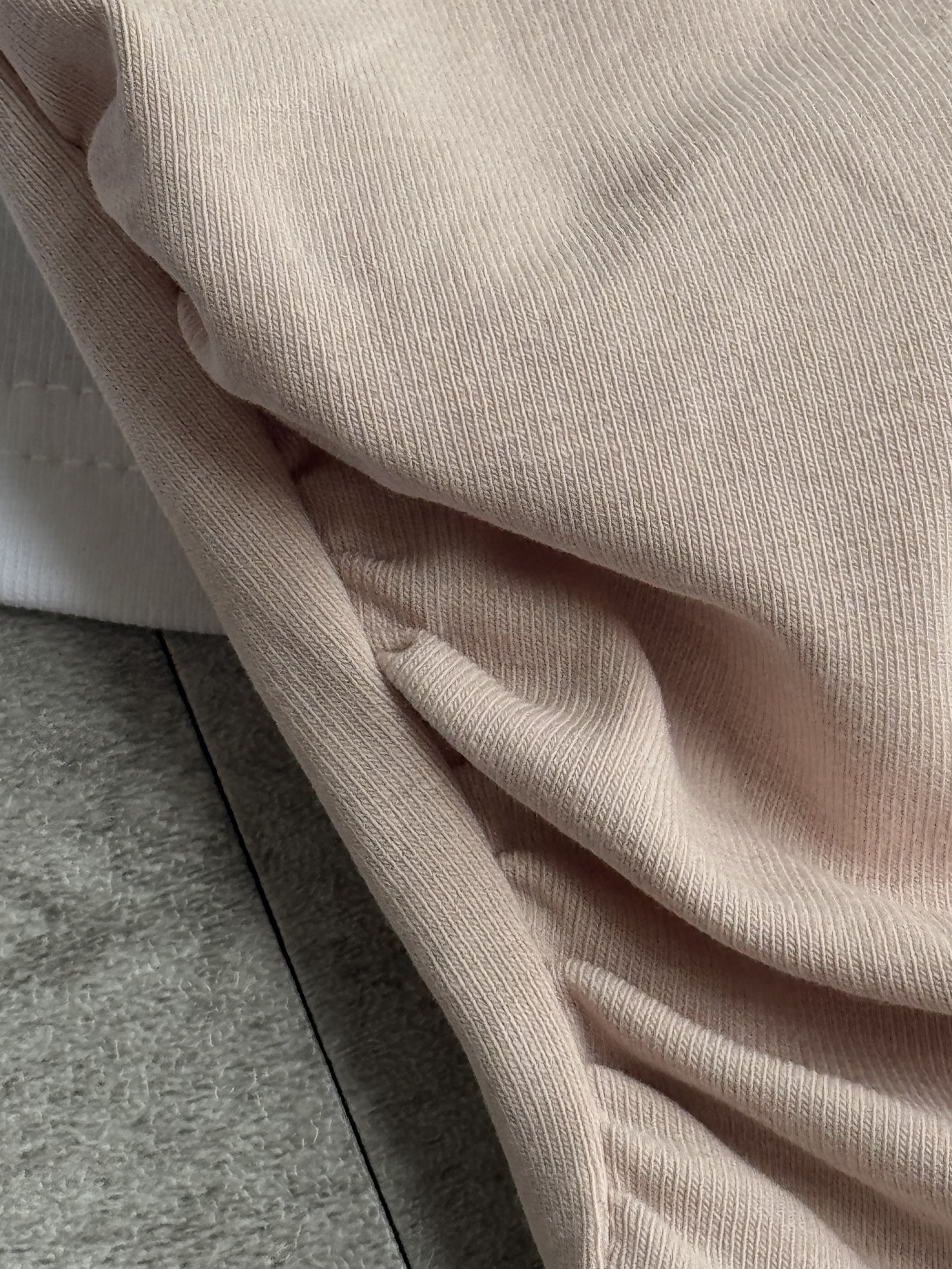 NEW一字领短袖皱褶腰上衣