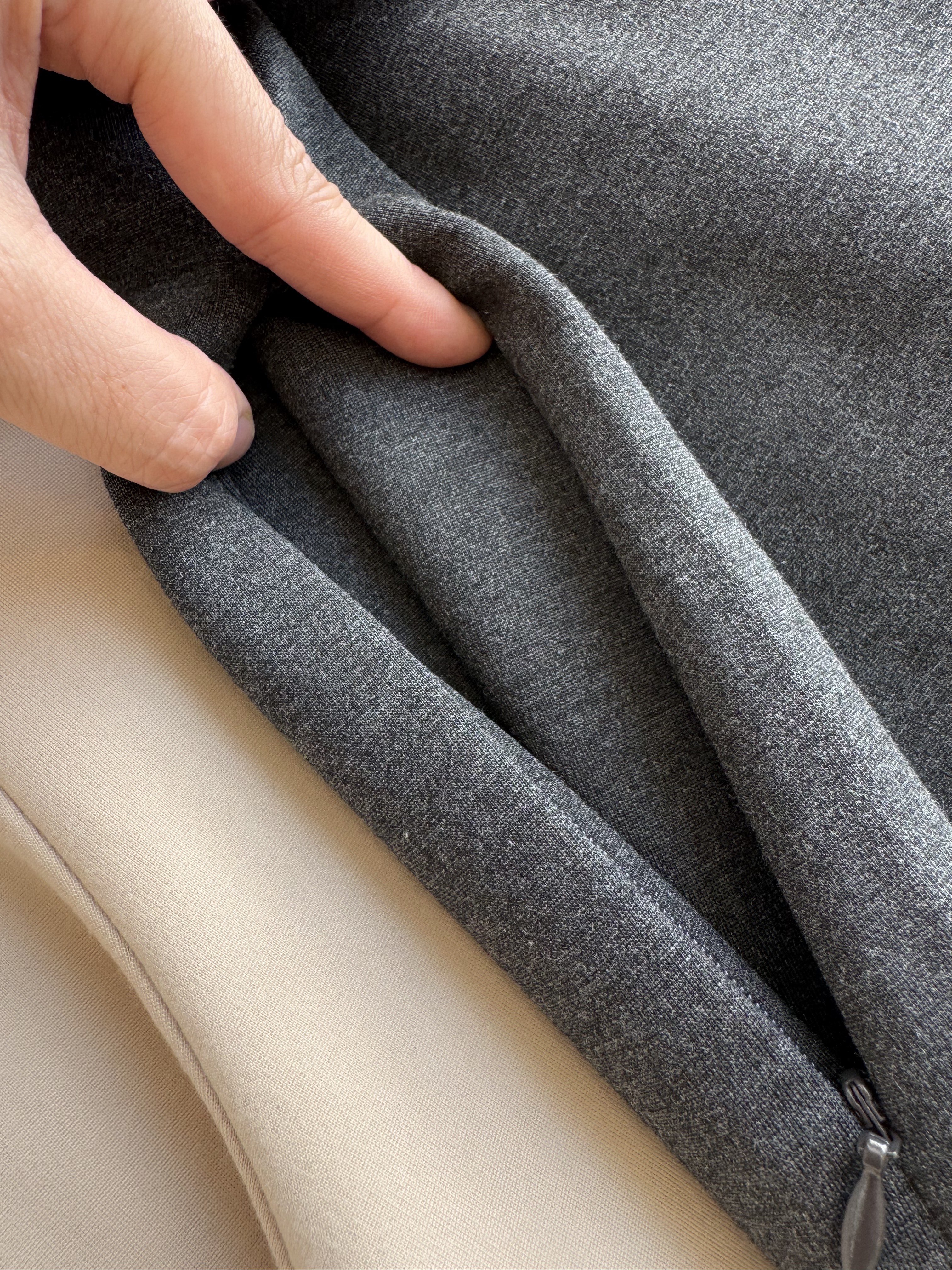 罗马高腰阔腿裤