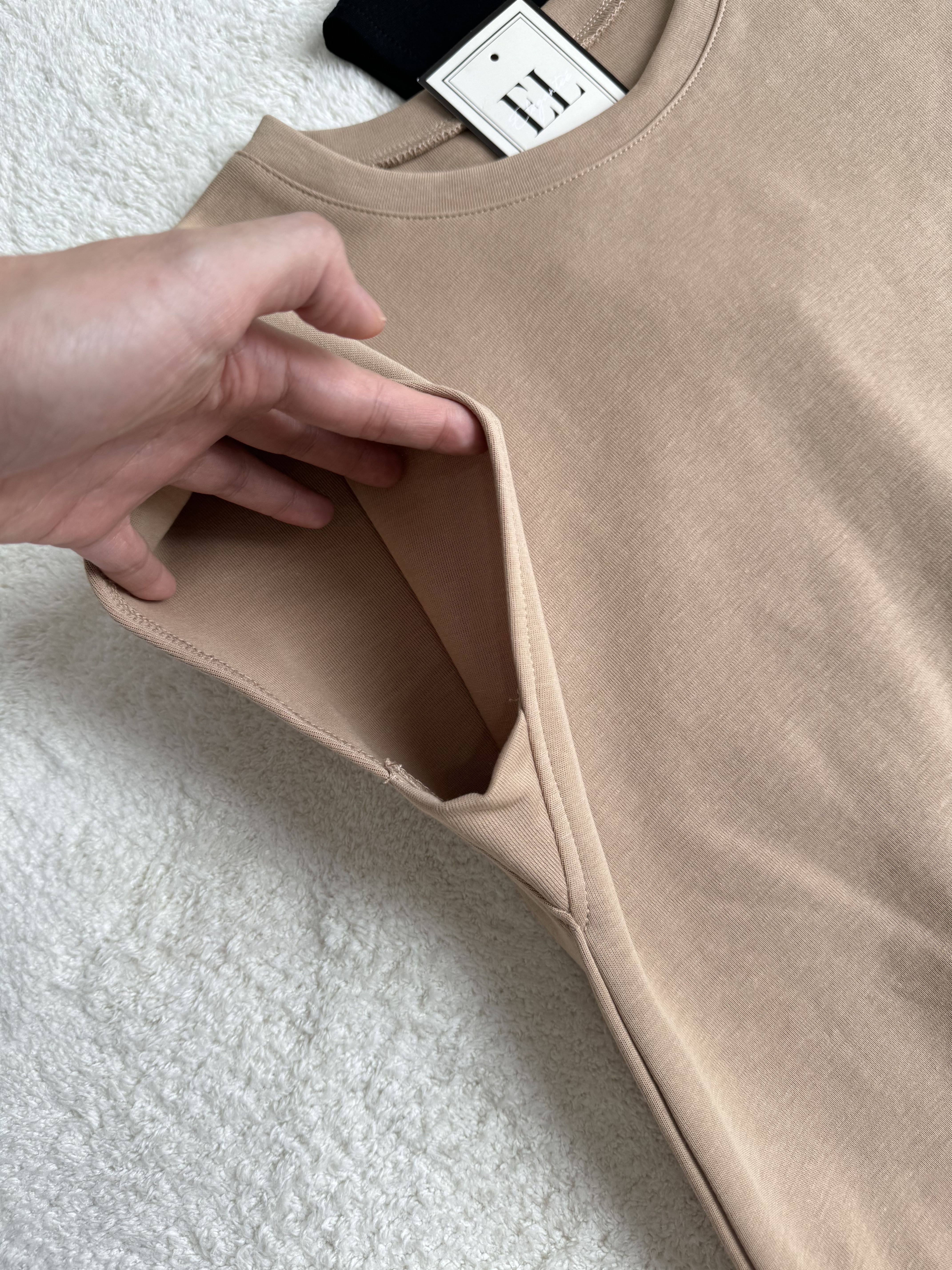 休闲连身裙Tee-有口袋