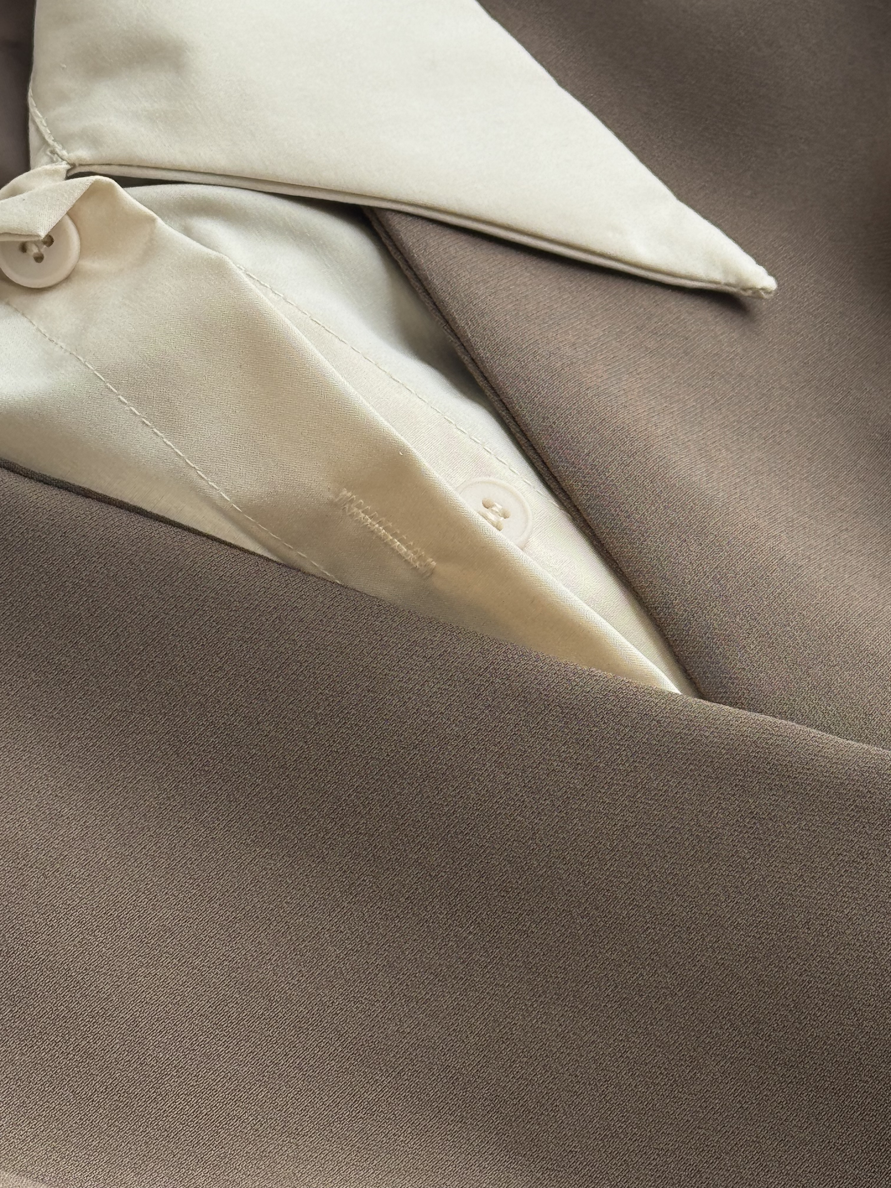 假两件外套衬衫职场风一件式