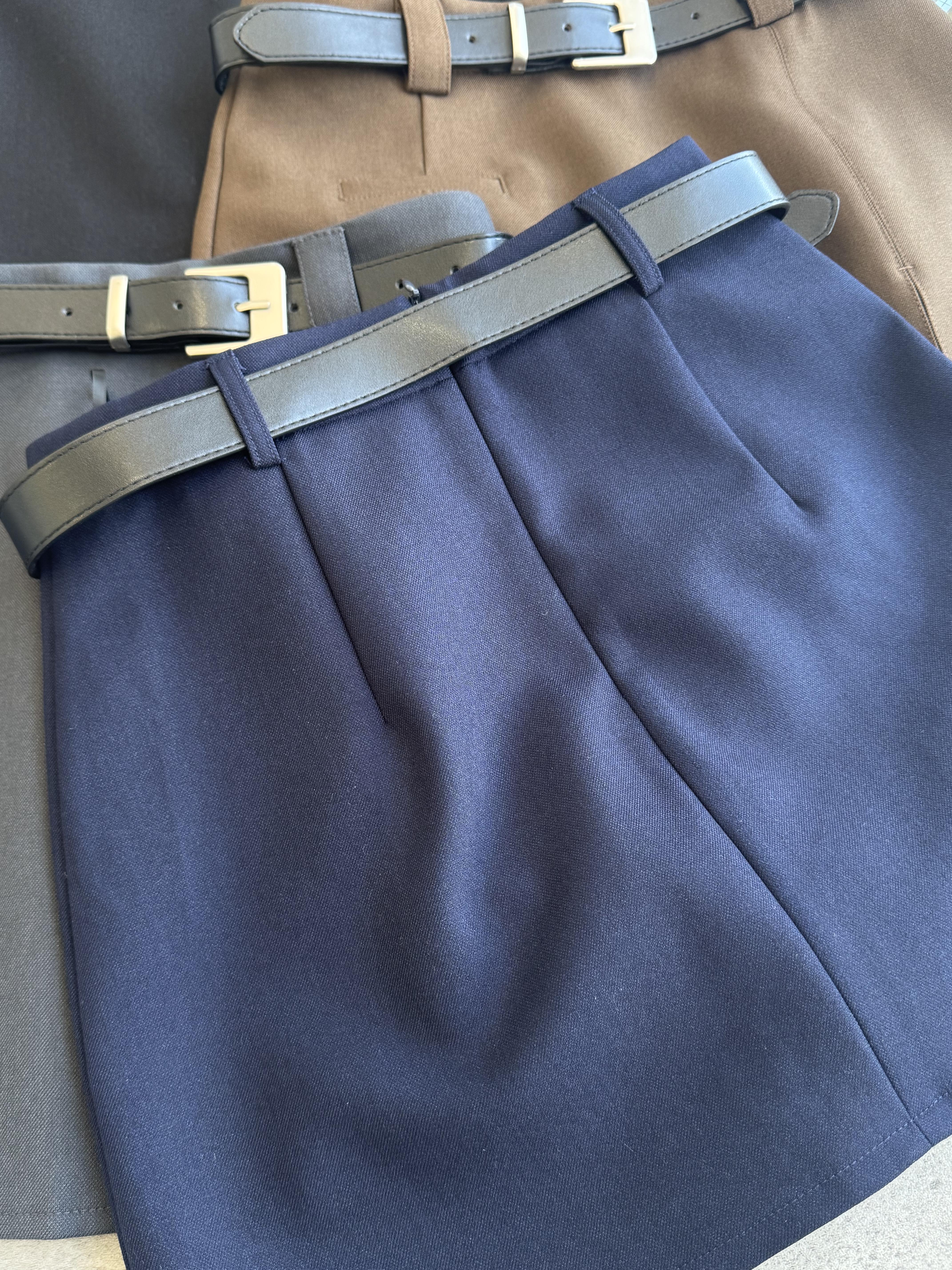 时髦侧开叉（厚西装高质感）