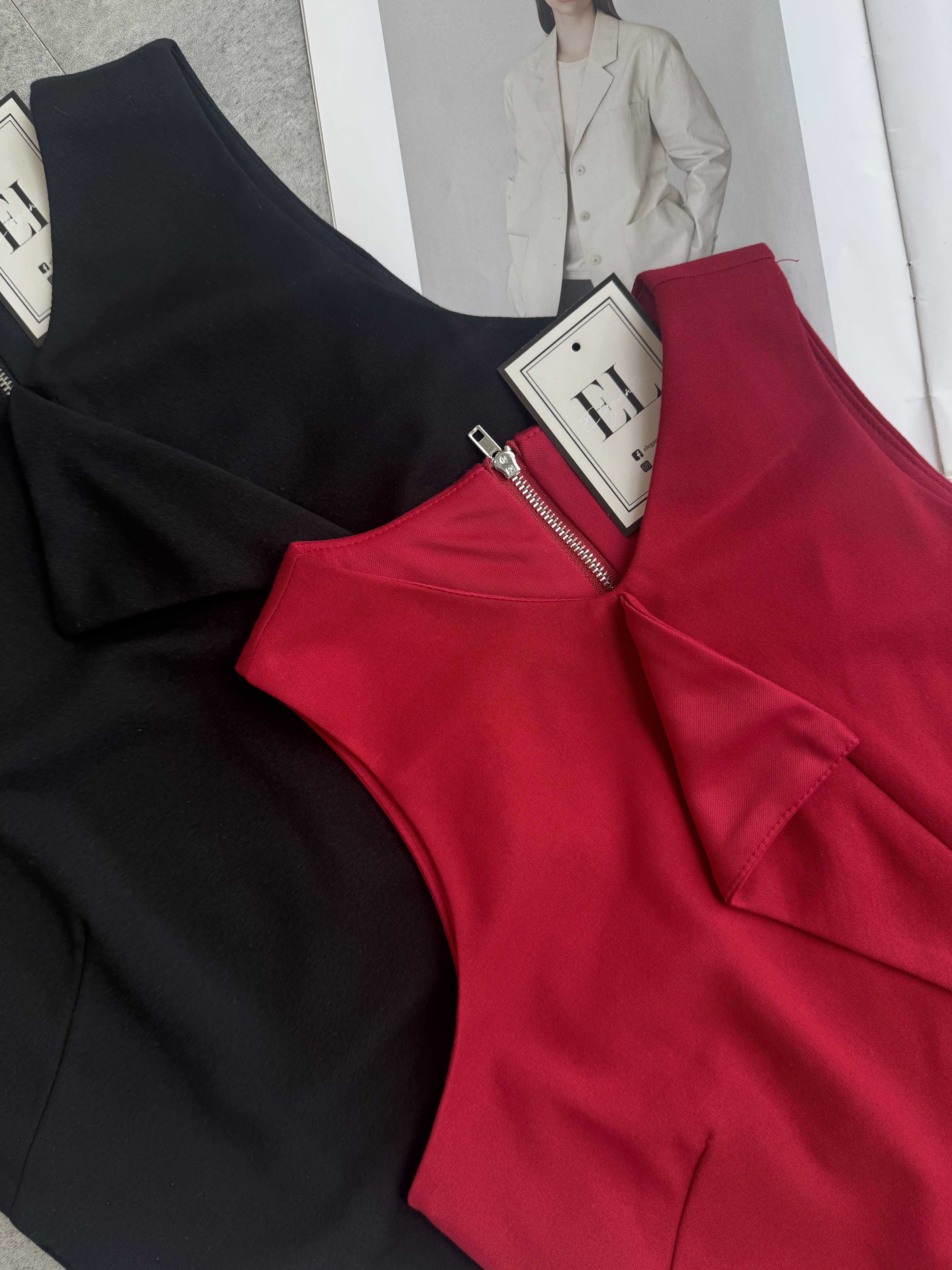 知性内cut造型Top