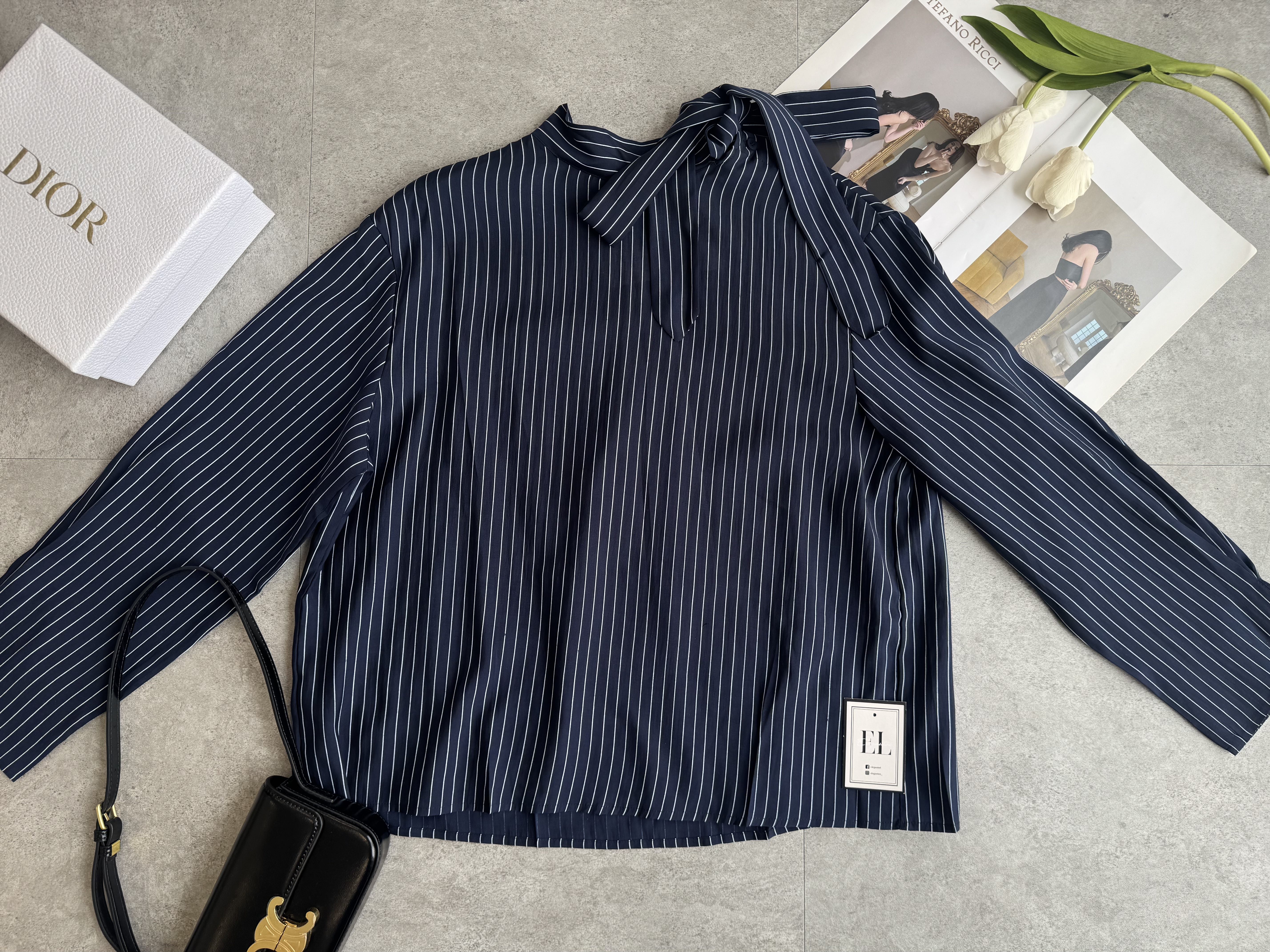 韩版高级感线条衬衫