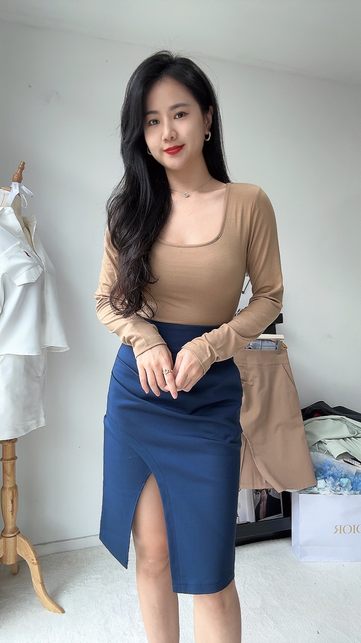 舒服厚棉胸垫百搭长袖CropTop -超推荐