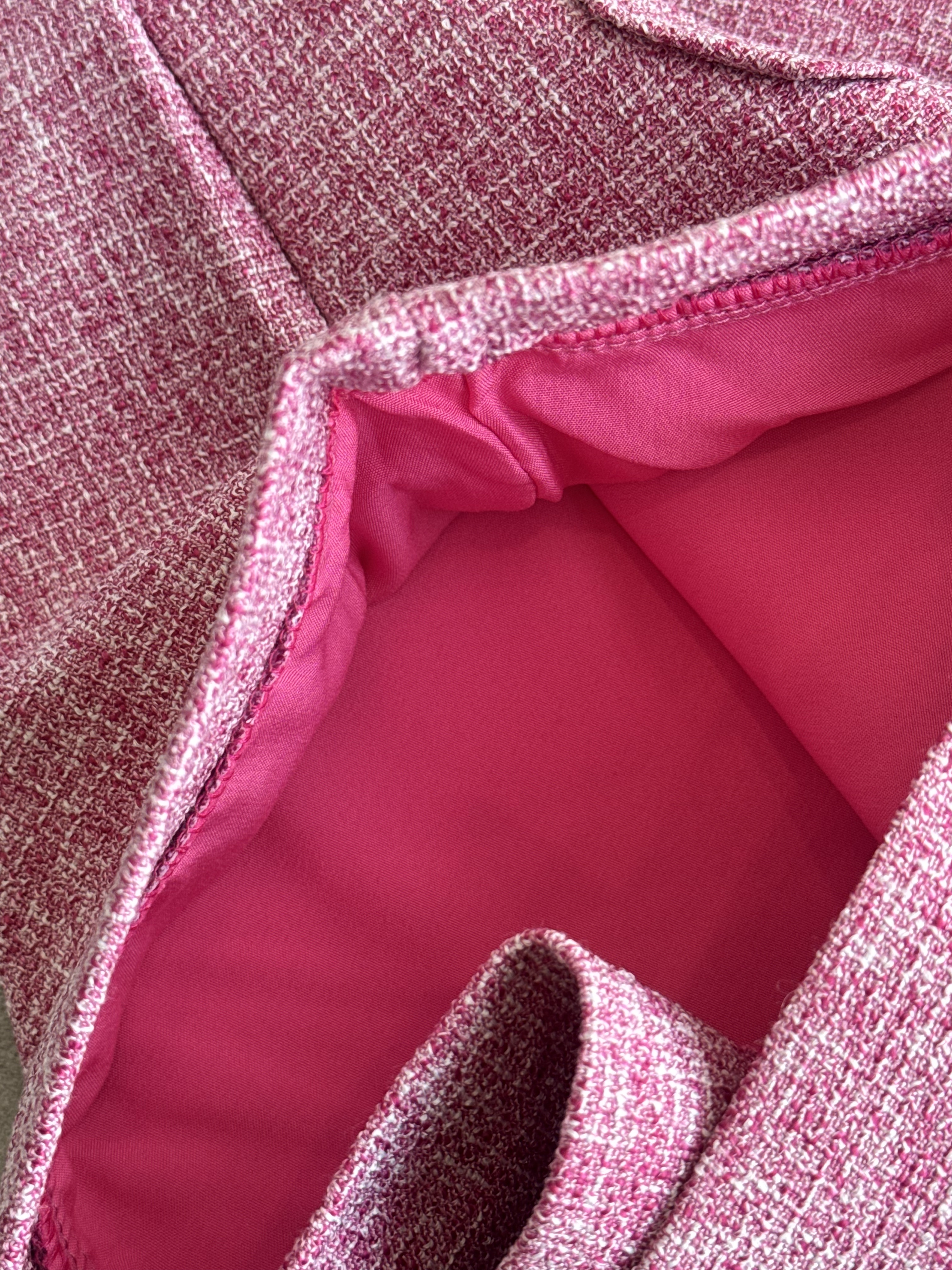 《高品》 小香方形钻扣短裤