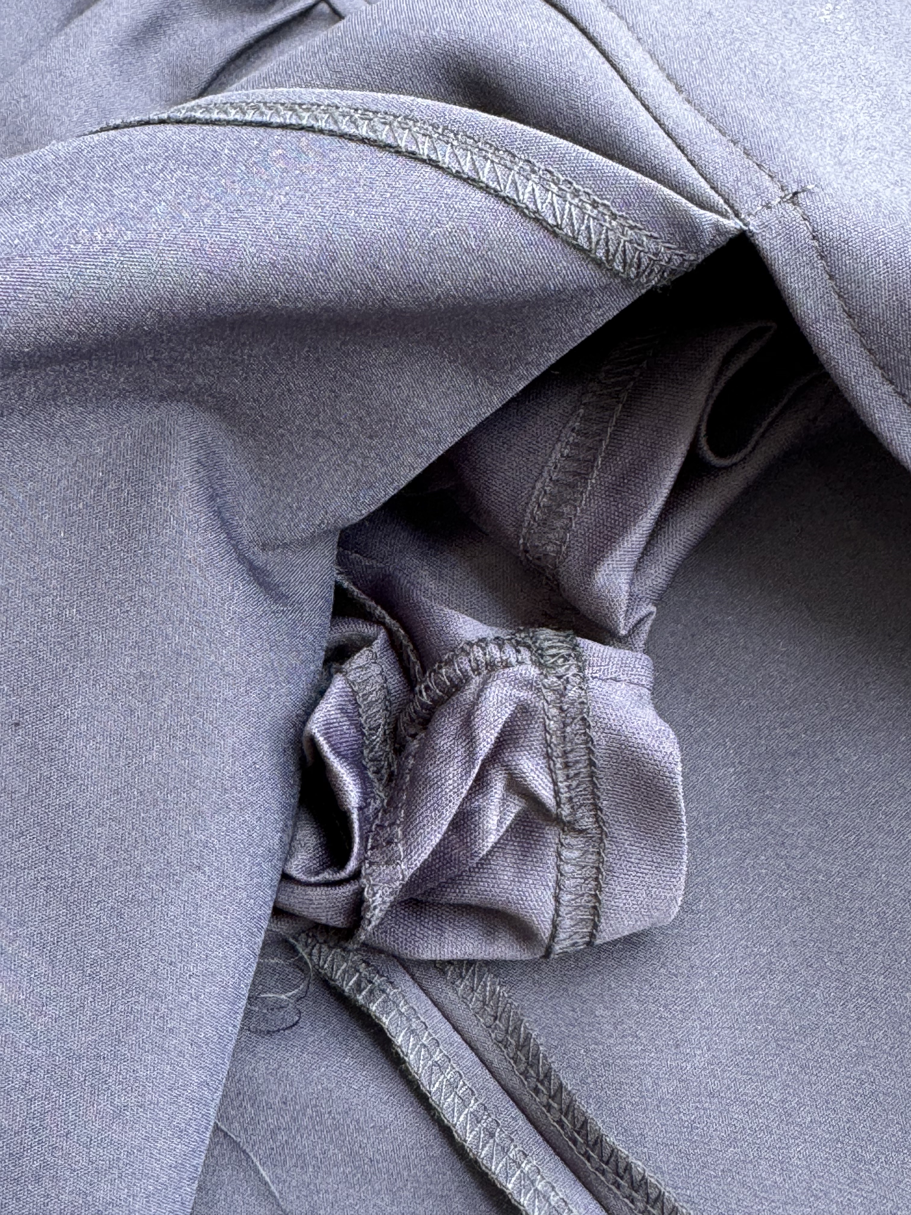 修腹皱褶Pencil Skirt