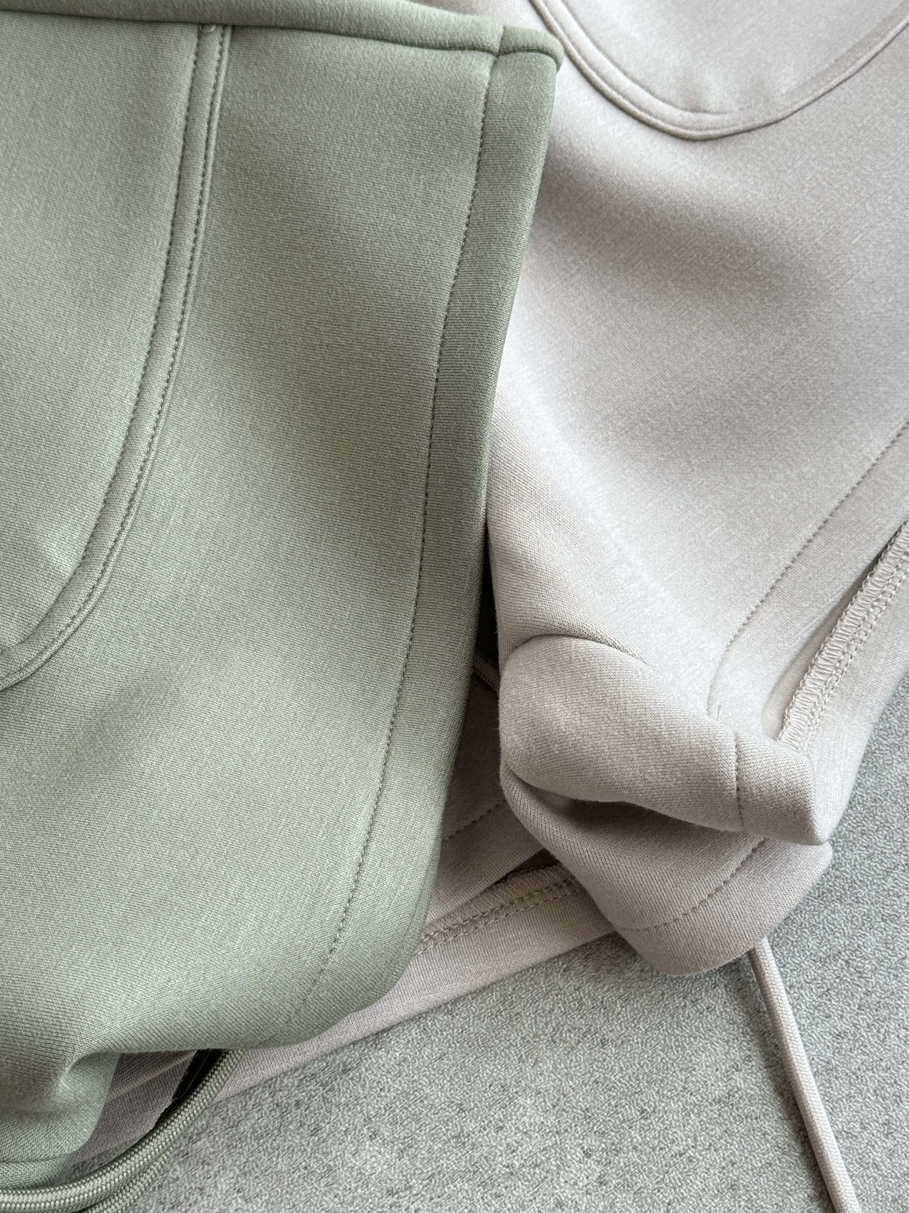 baby肌感棉高领短裤休闲套装