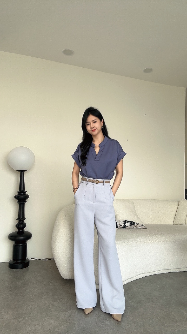 贼显瘦爆款🔥砂布质感垂直长裤