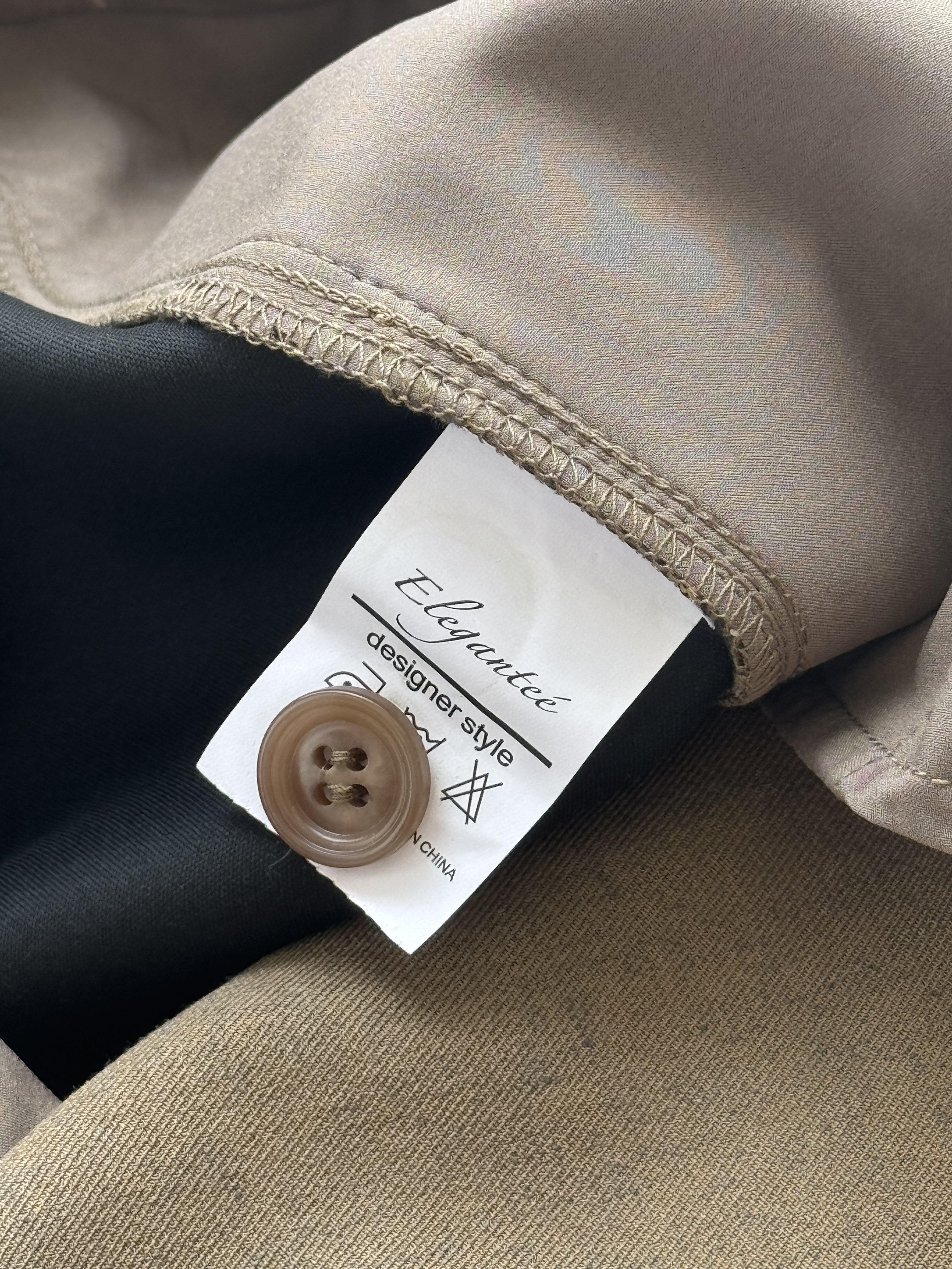 《EL高级系列》 西装纹路连体裤