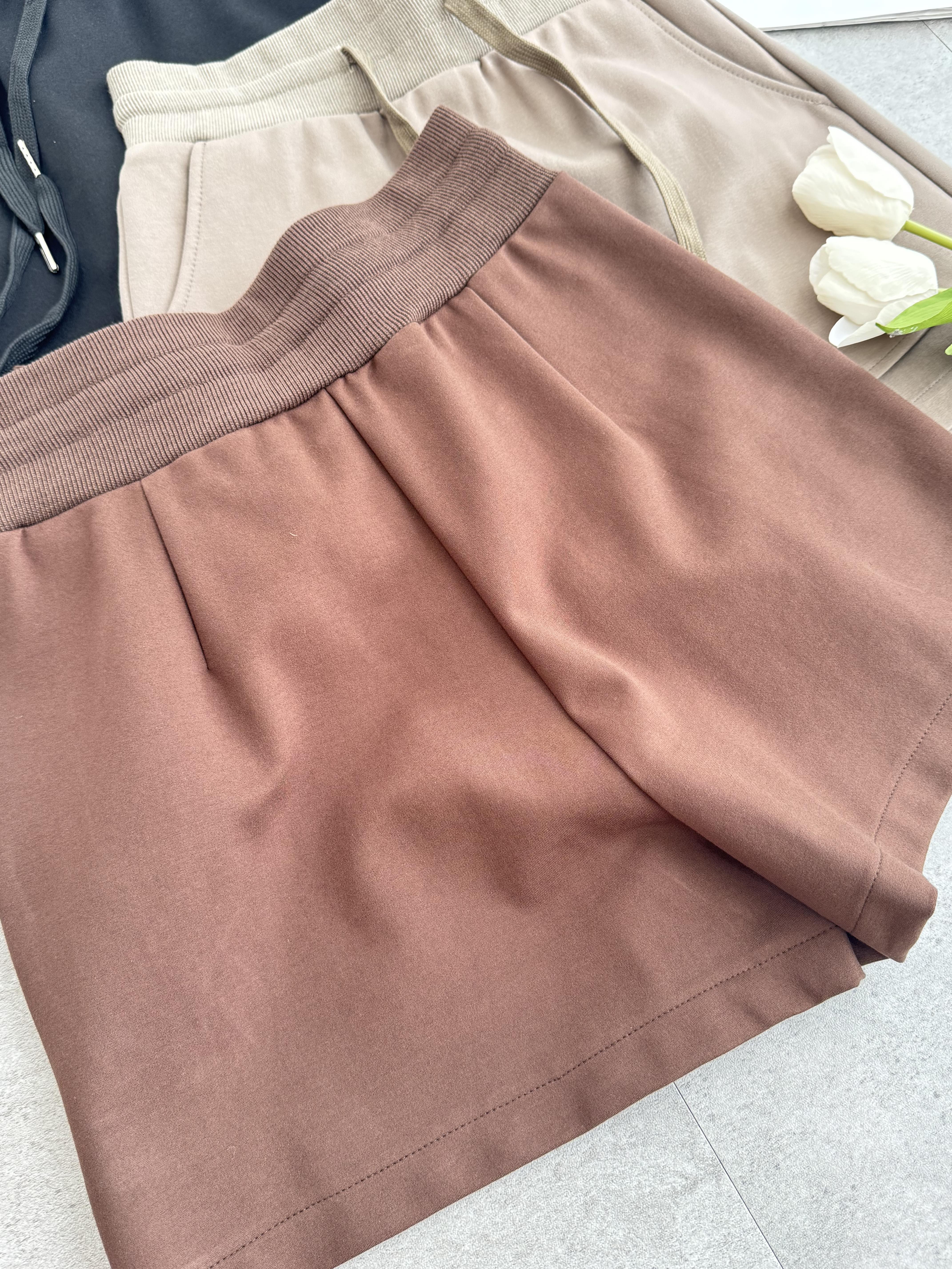 休闲厚cotton裤裙