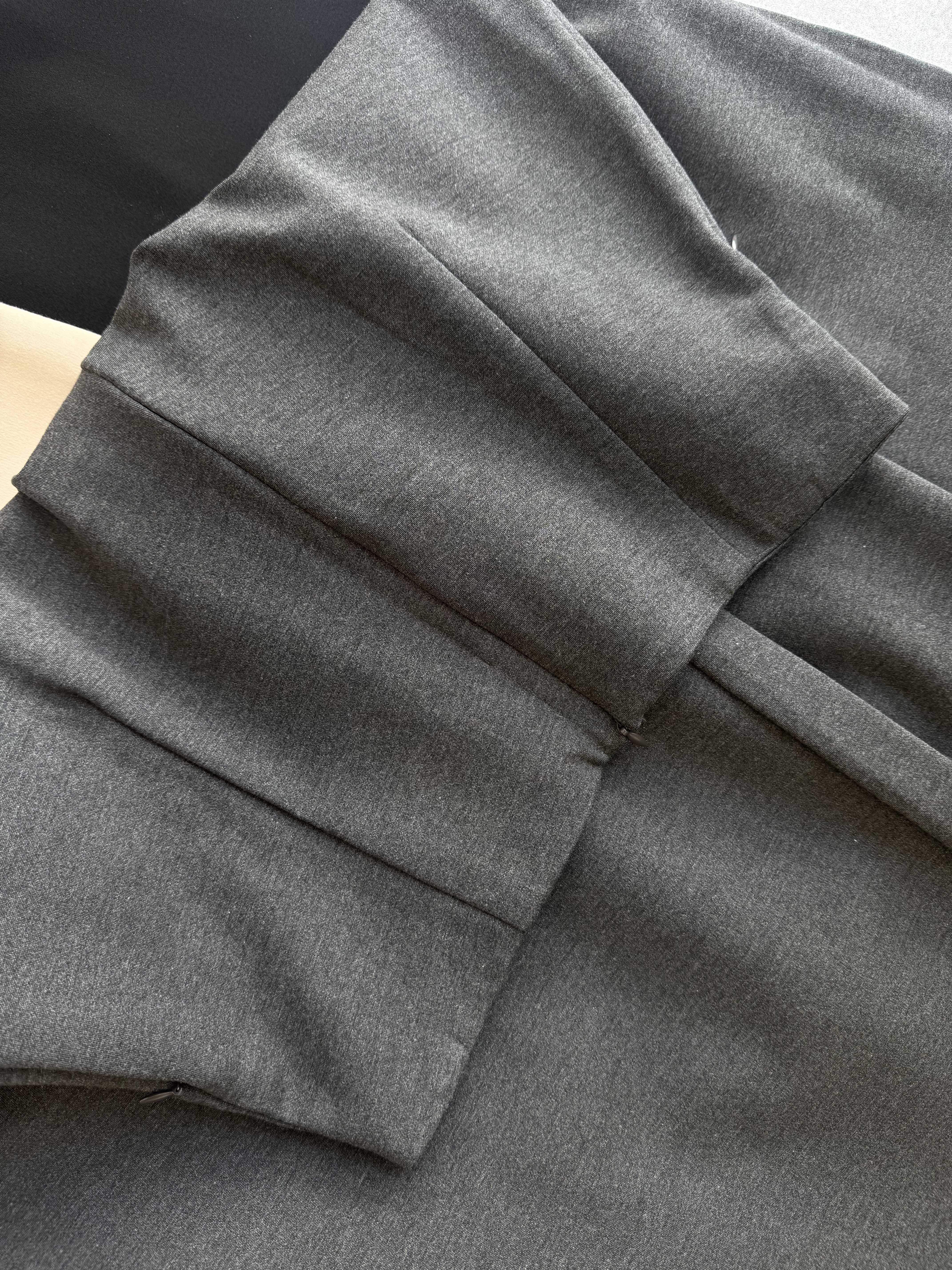 罗马高腰阔腿裤