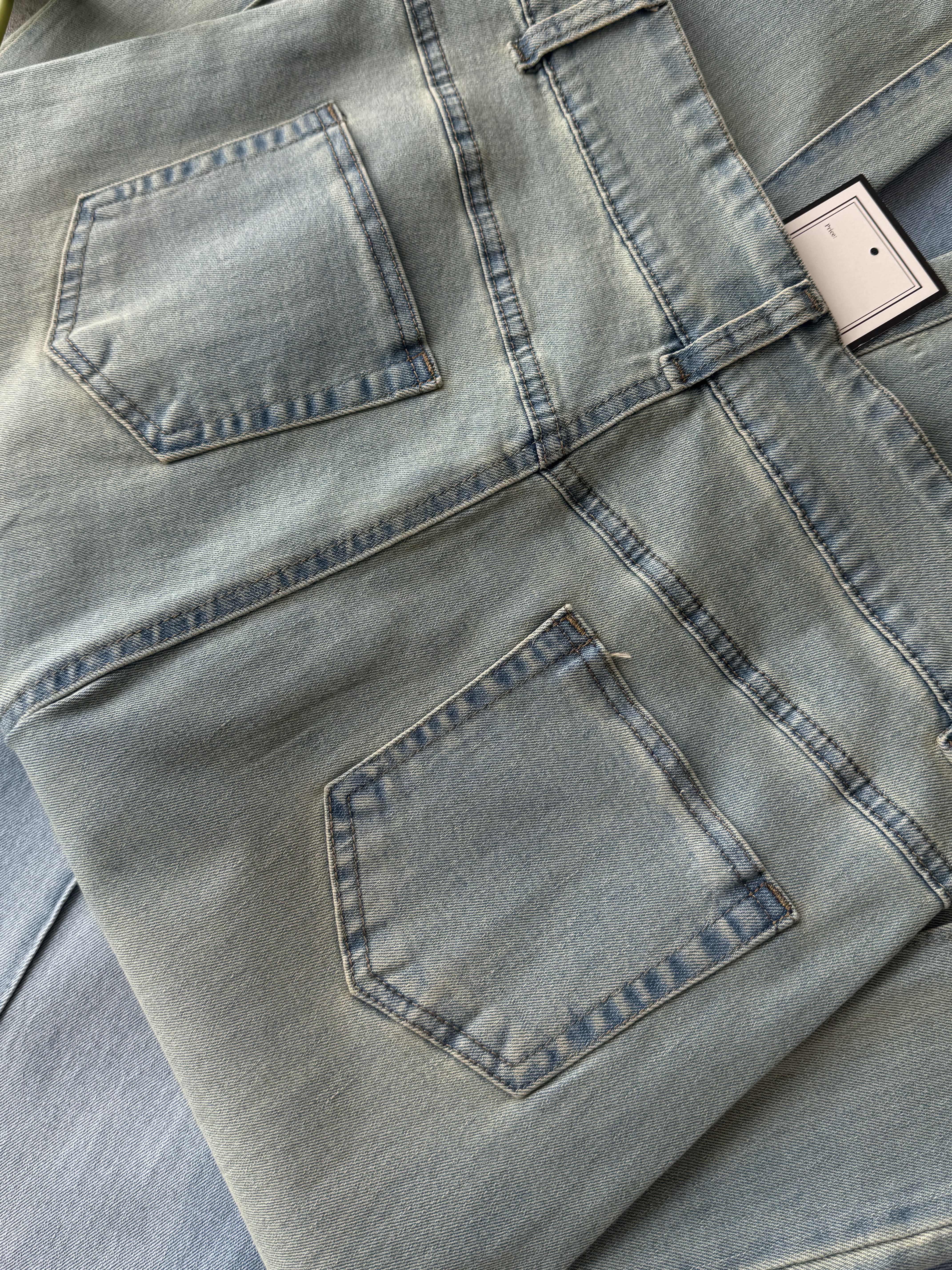 NEW牛仔直筒长裤