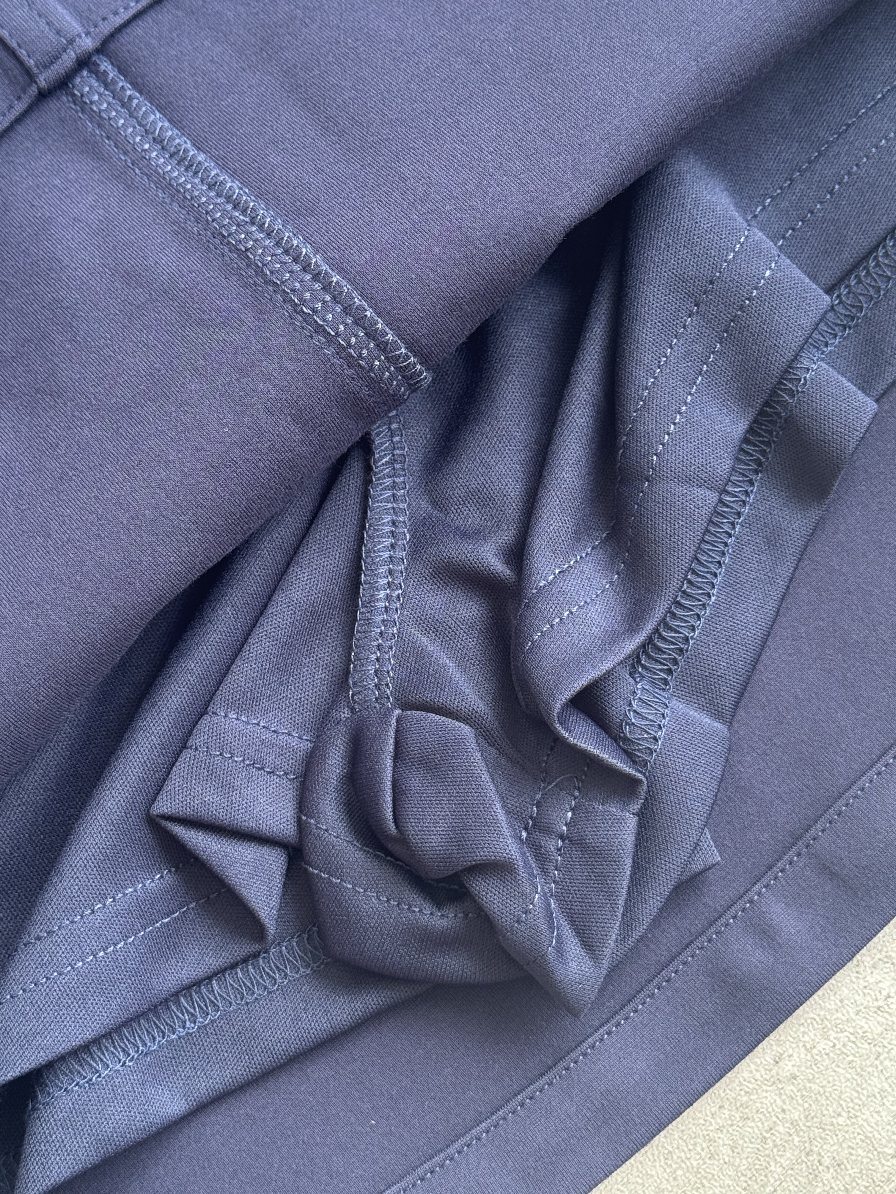 罗马简约短袖A版短裙套装