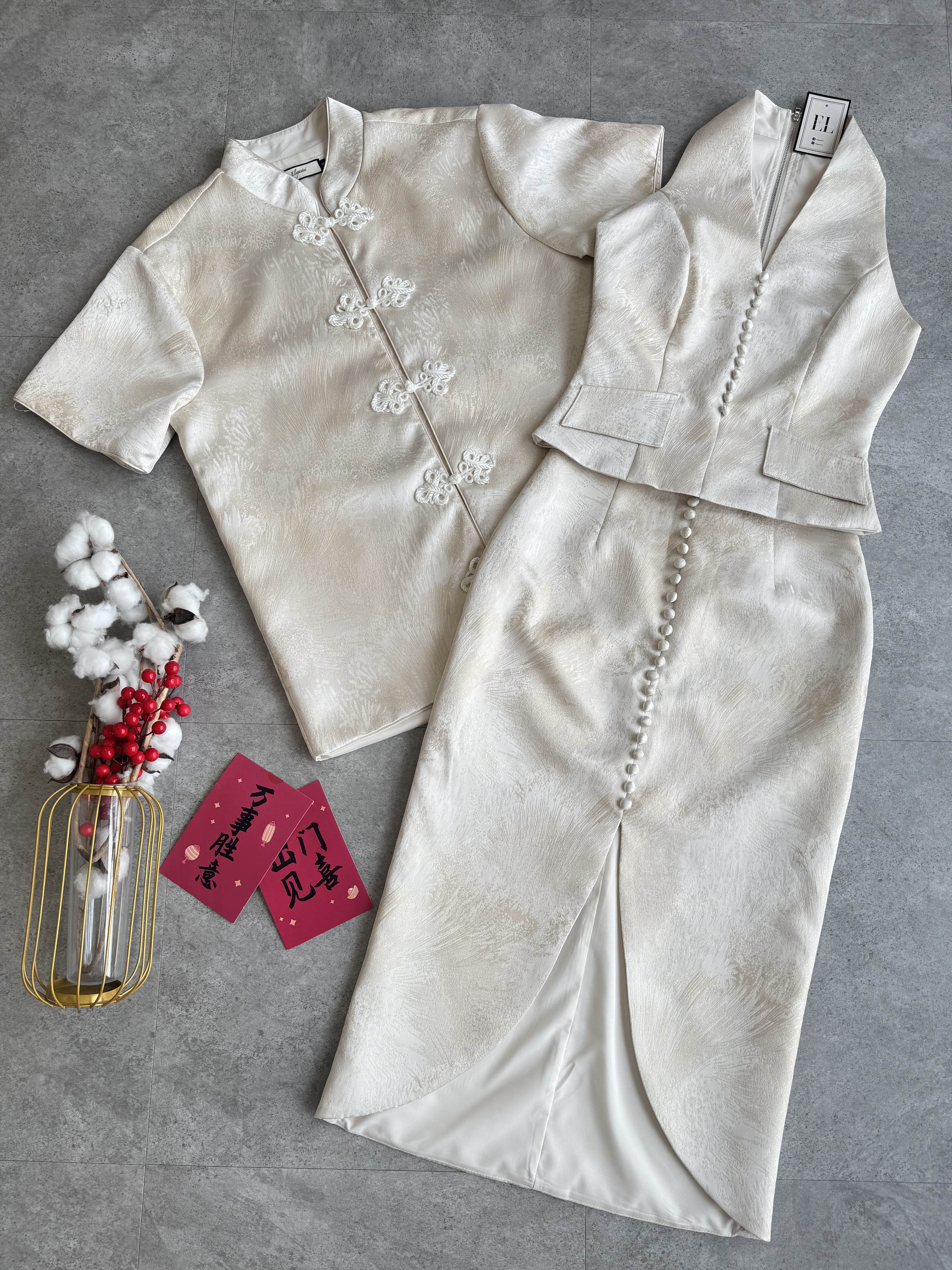 (BO-DEC)《情侣-男》 轻奢月影云纱唐装