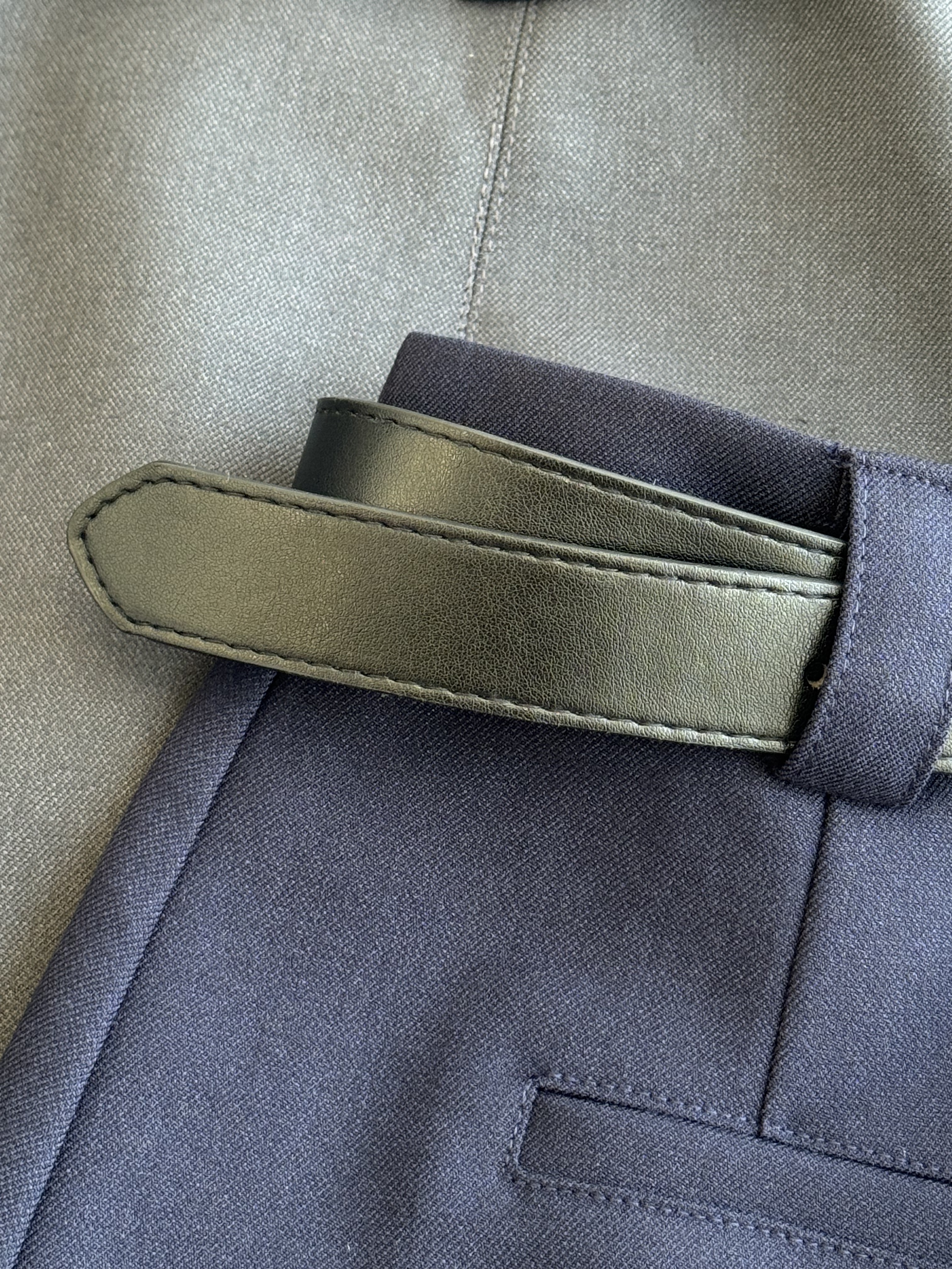 时髦侧开叉（厚西装高质感）