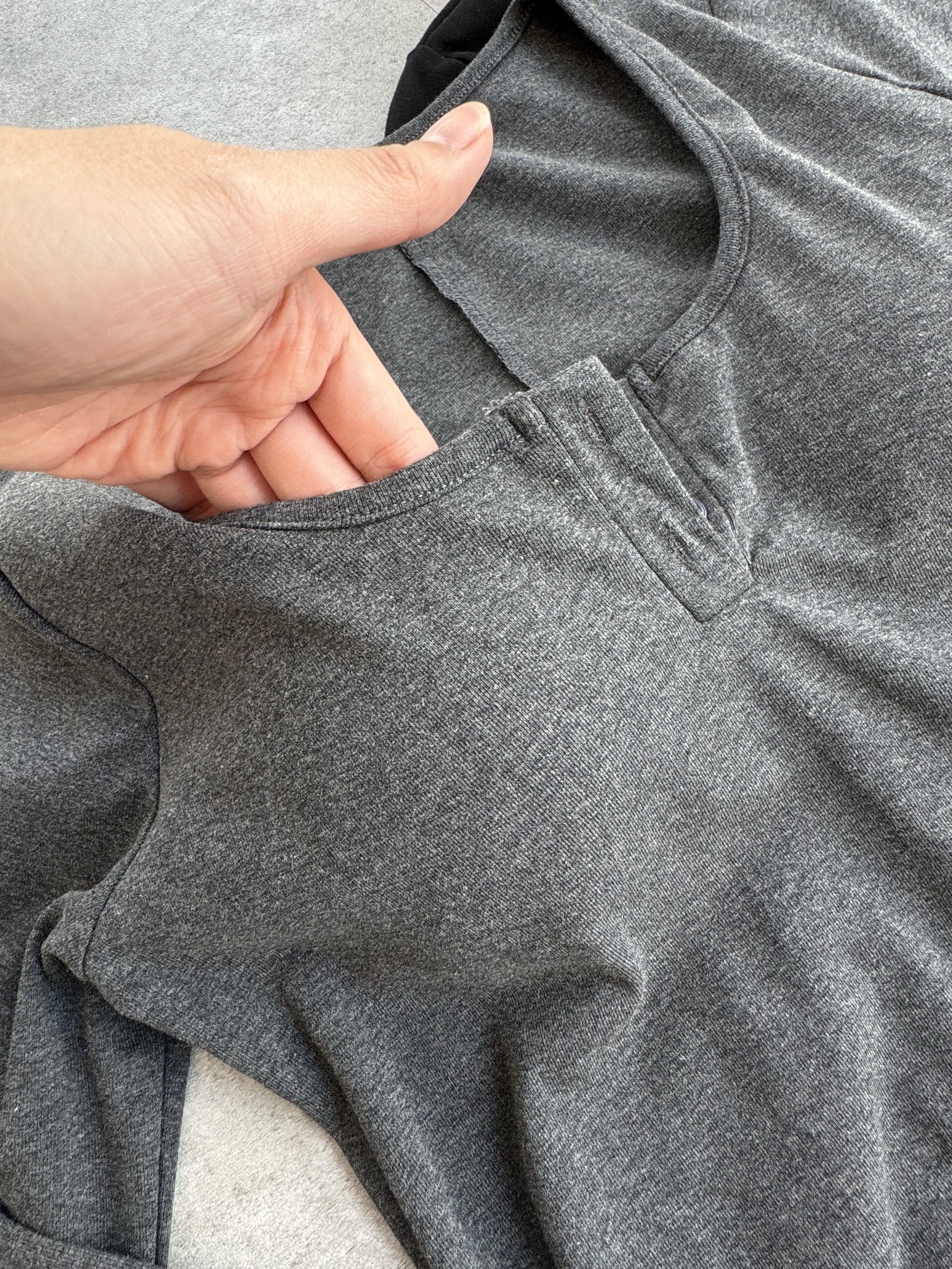 自带胸垫长袖长版连身裙