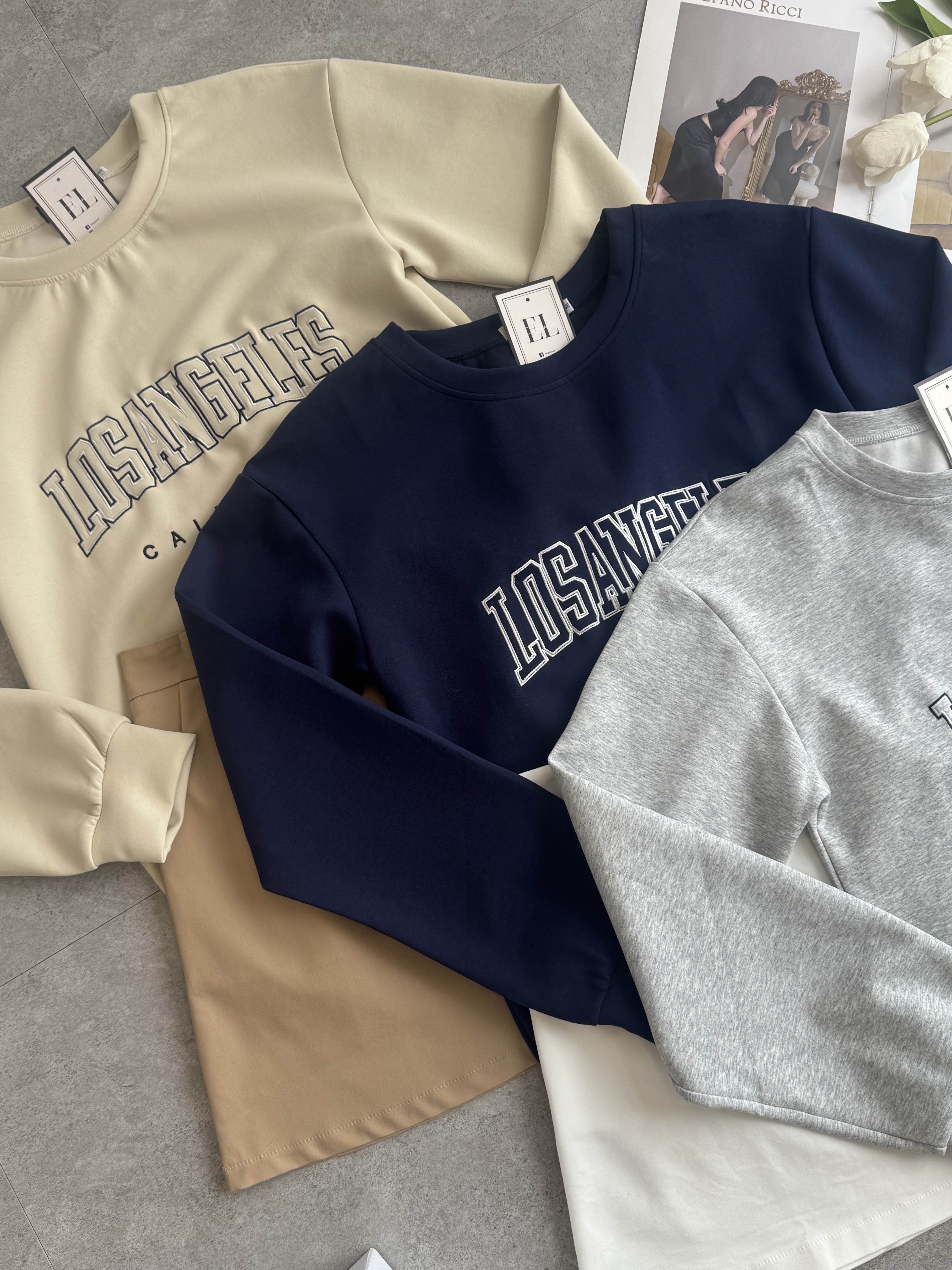 Sporty Sweater A裙套装