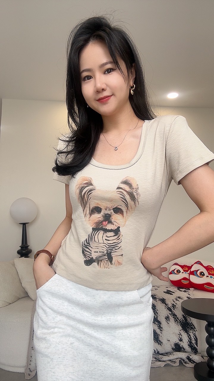 柔丝料狗狗Tee （垫肩）