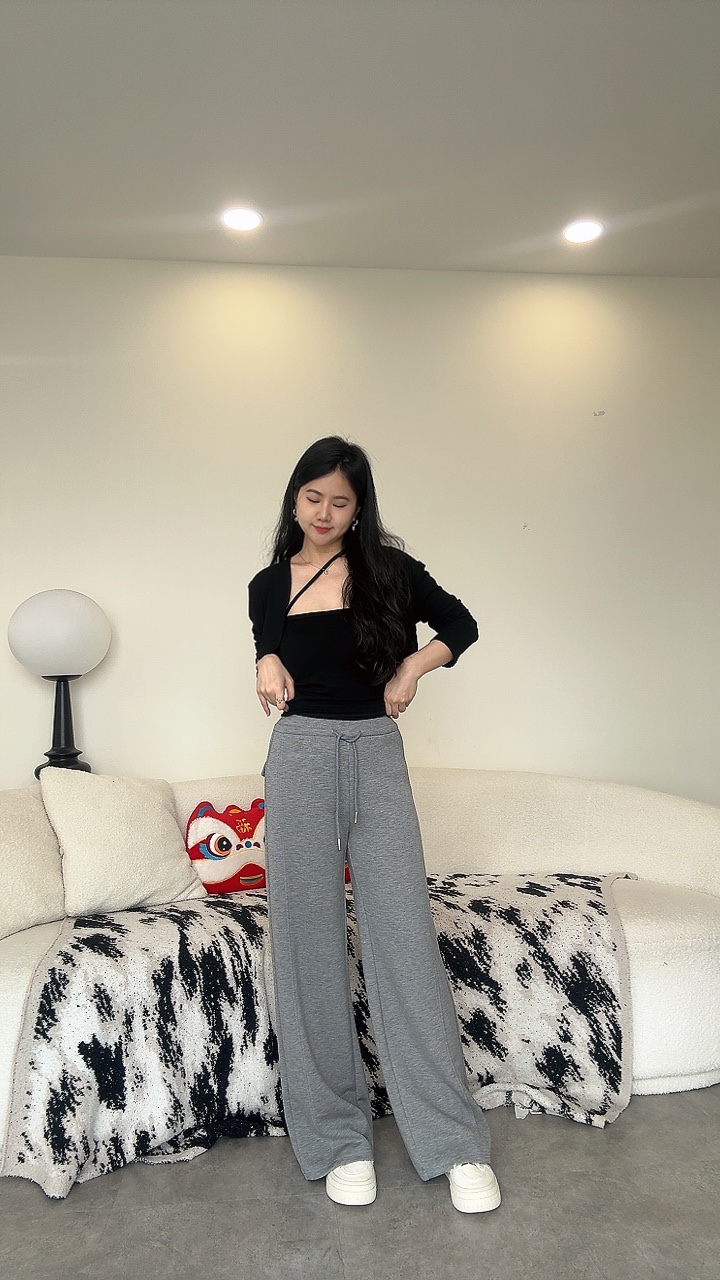 休闲运动风长裤