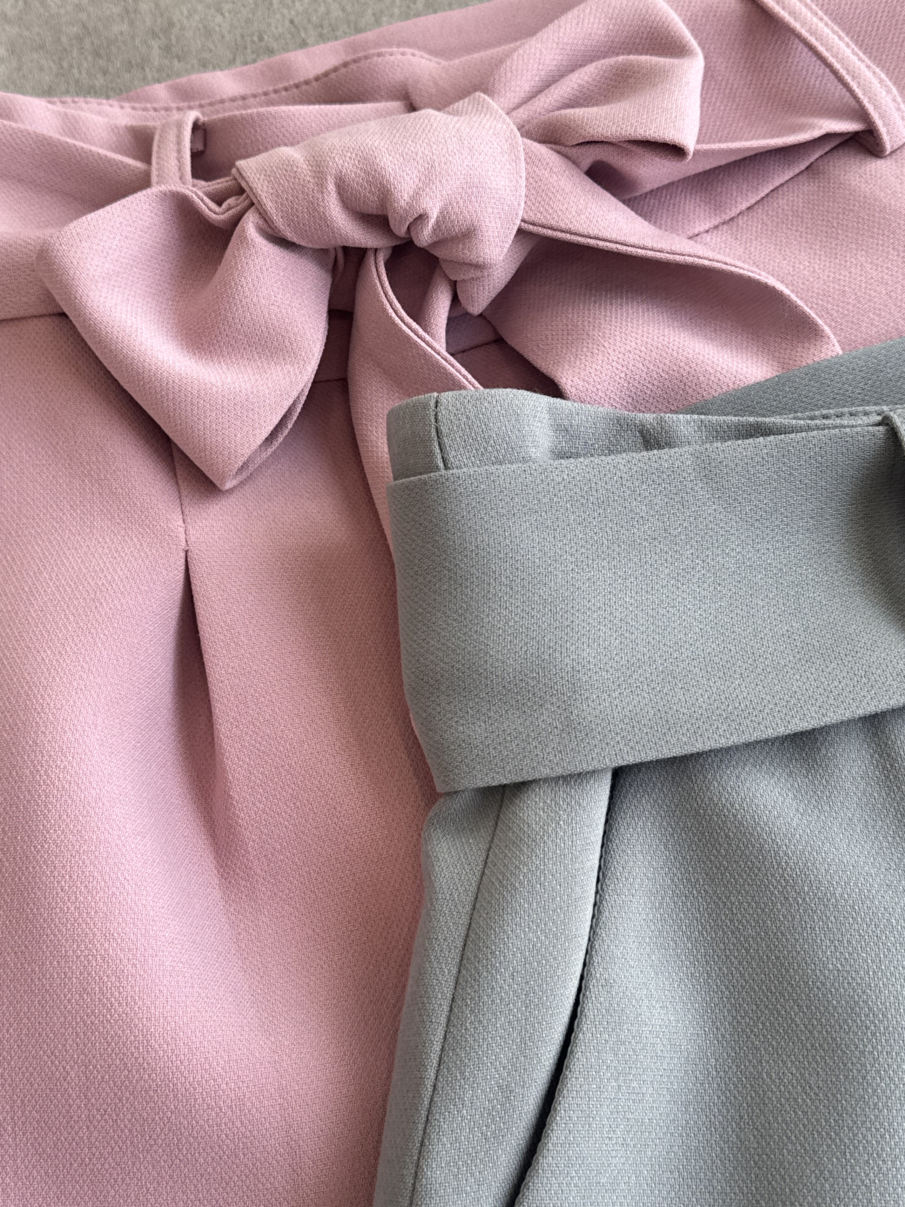 《高品》 蝴蝶绑带4分裤