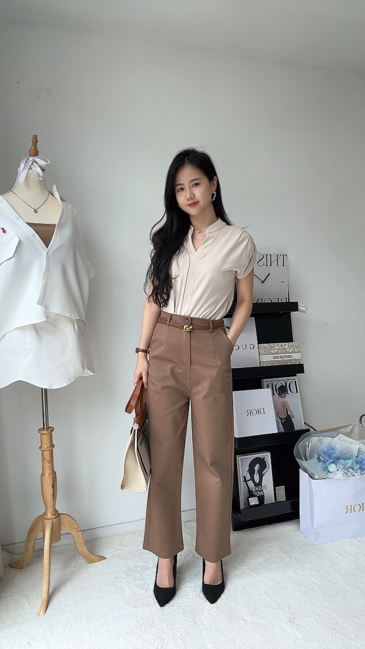 麻花金扣细真皮腰带