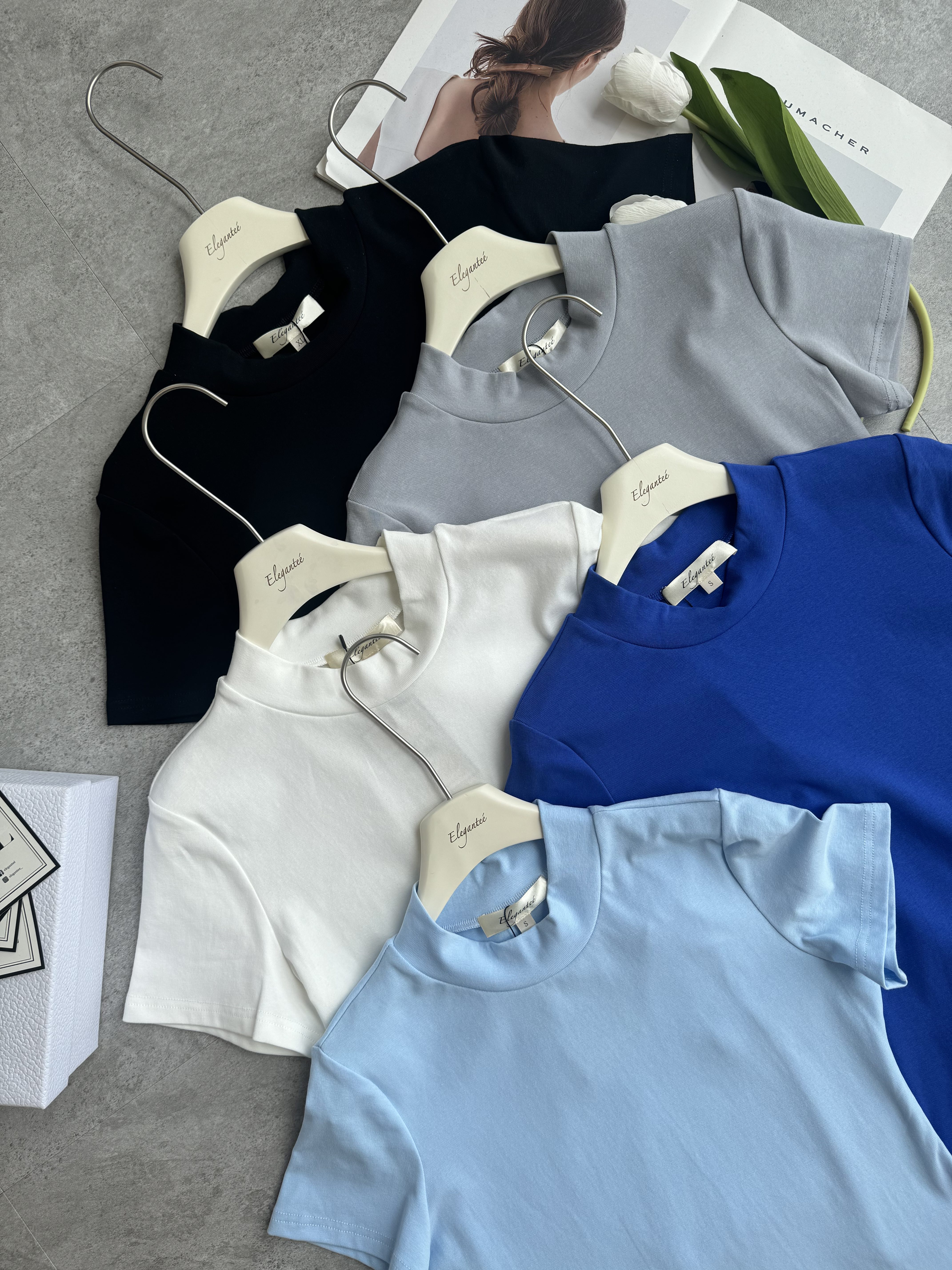 高雅厚圆领Tee Classic&Elegant🔥