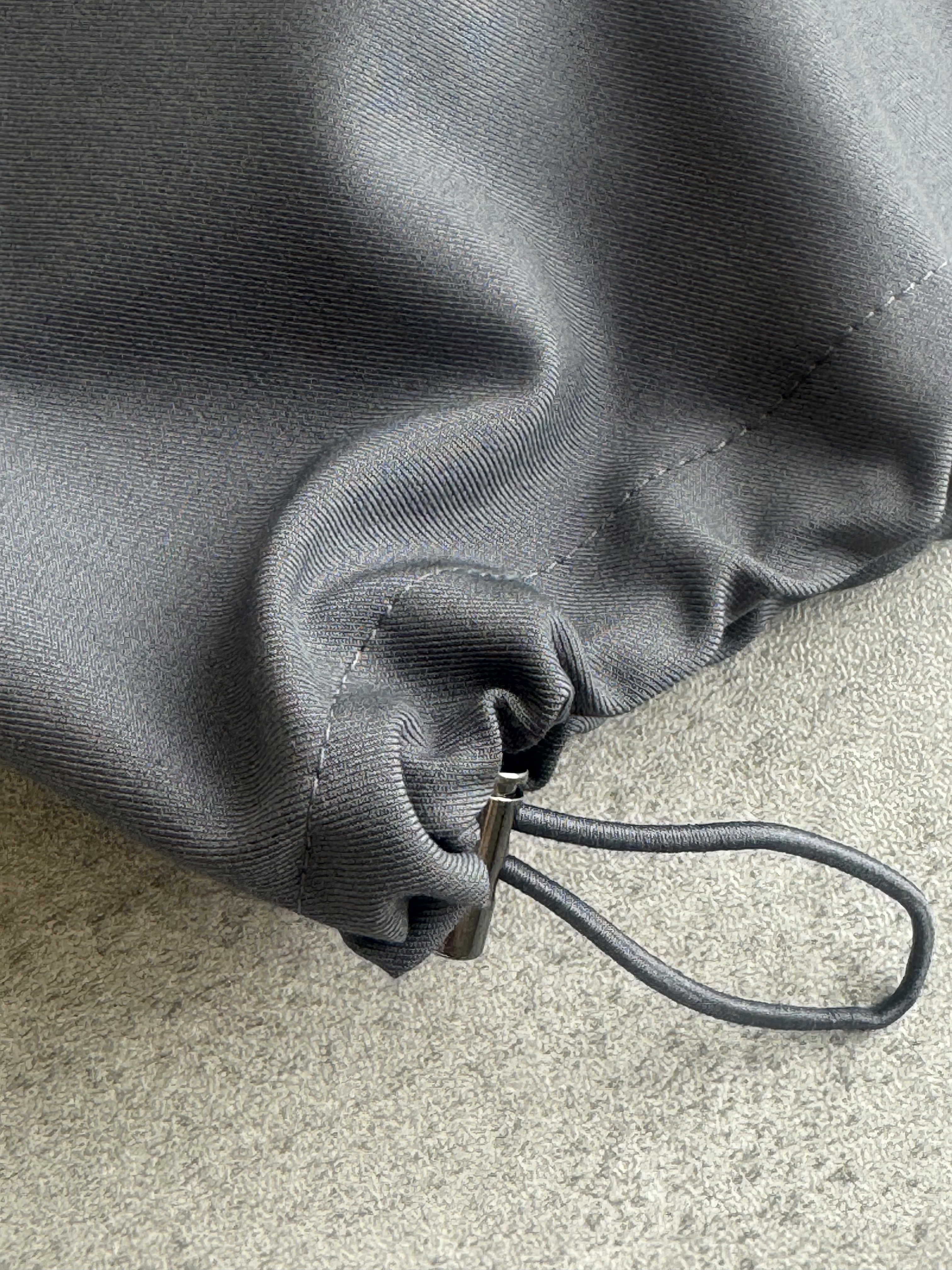 Muji风落肩袖可缩腰Top