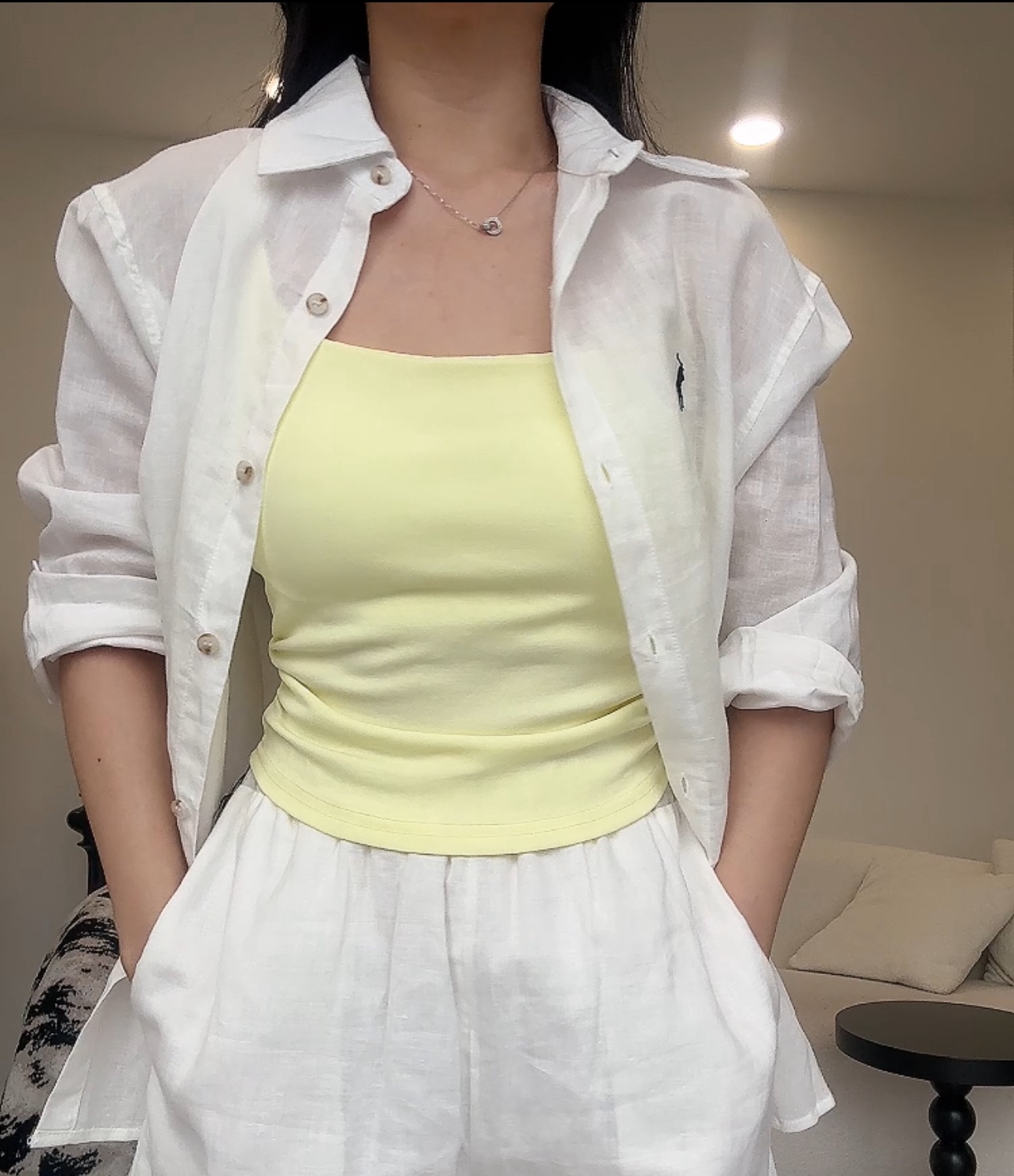 收腰皱褶吊带背心（热销🔥）