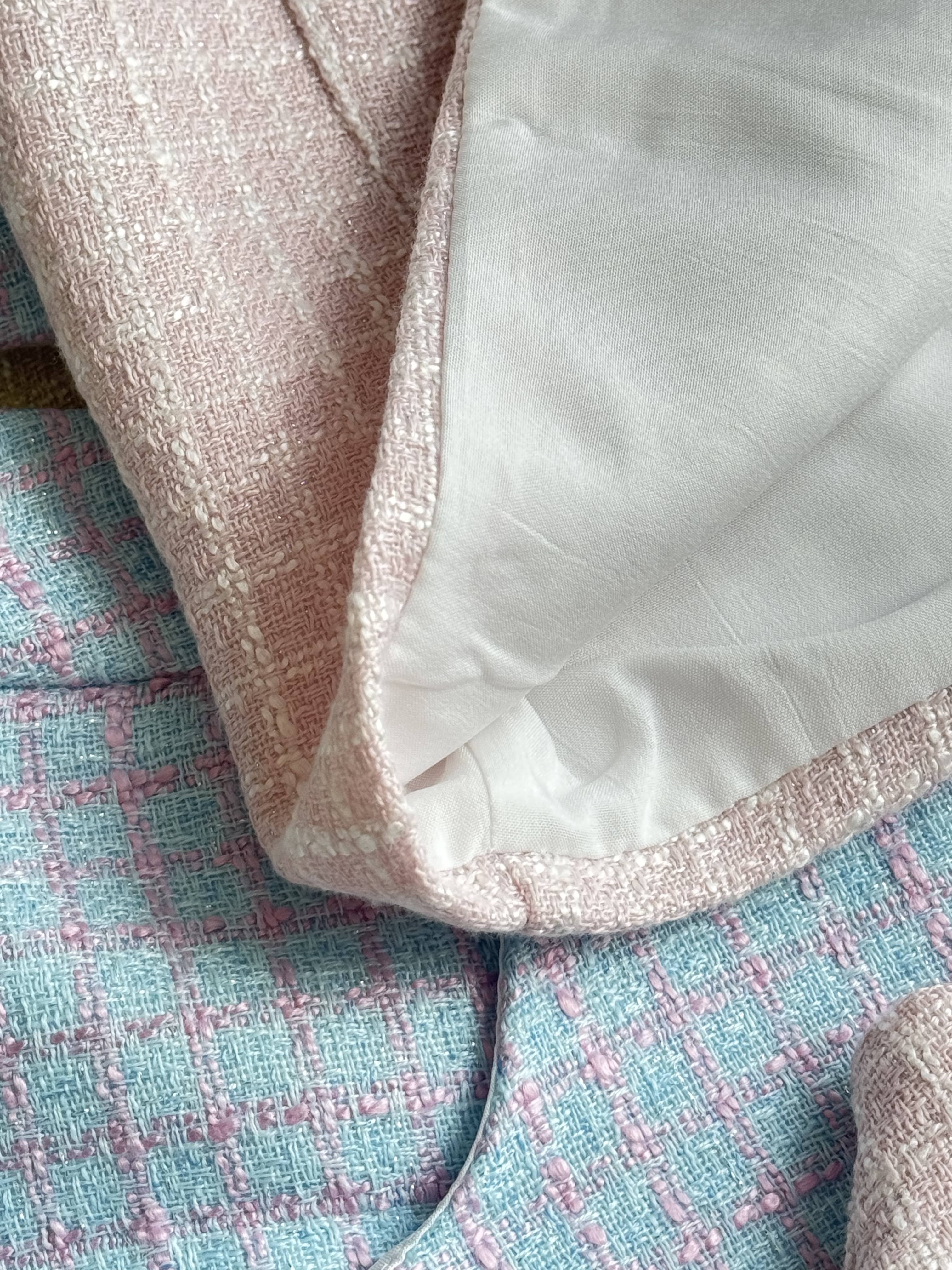 多巴胺小香风短裙套装