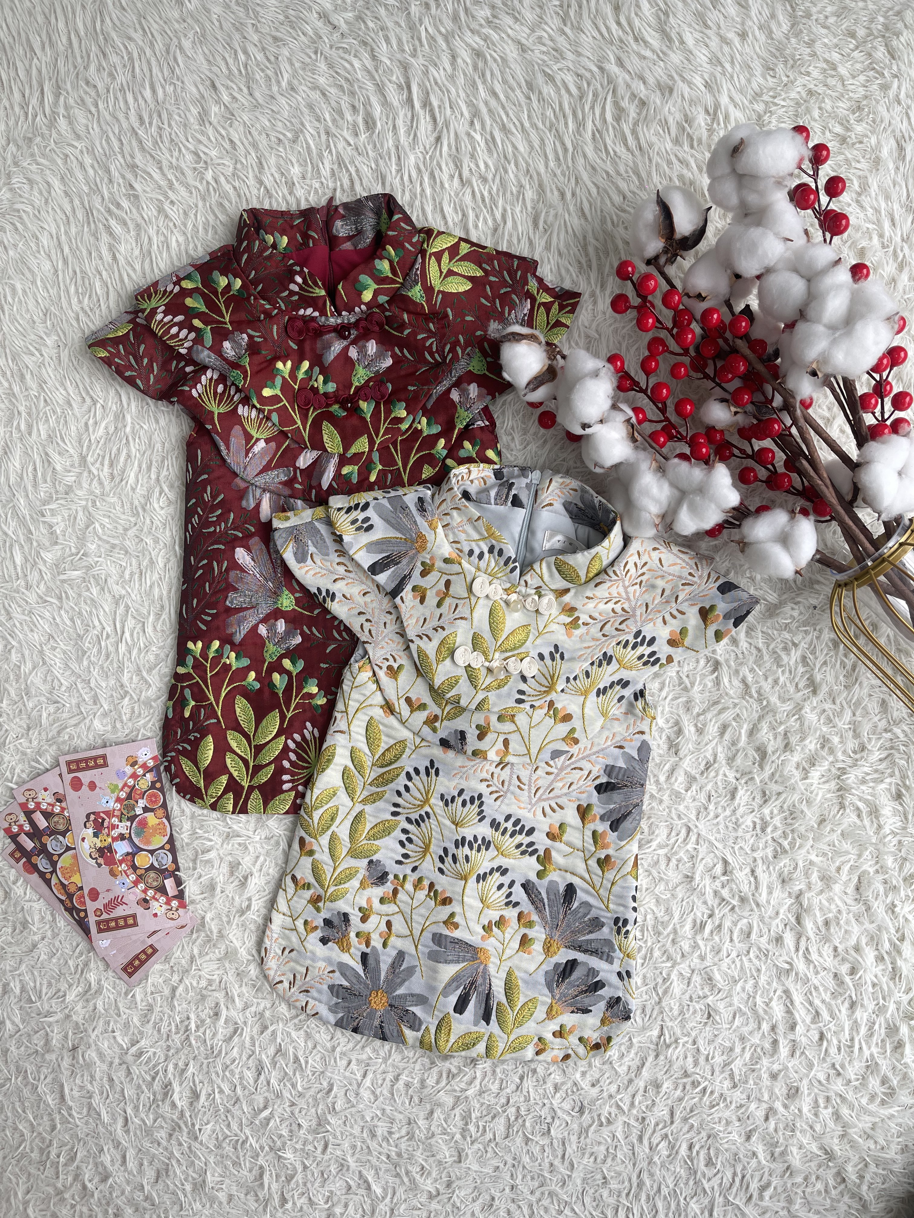 春秋女孩宝宝旗袍