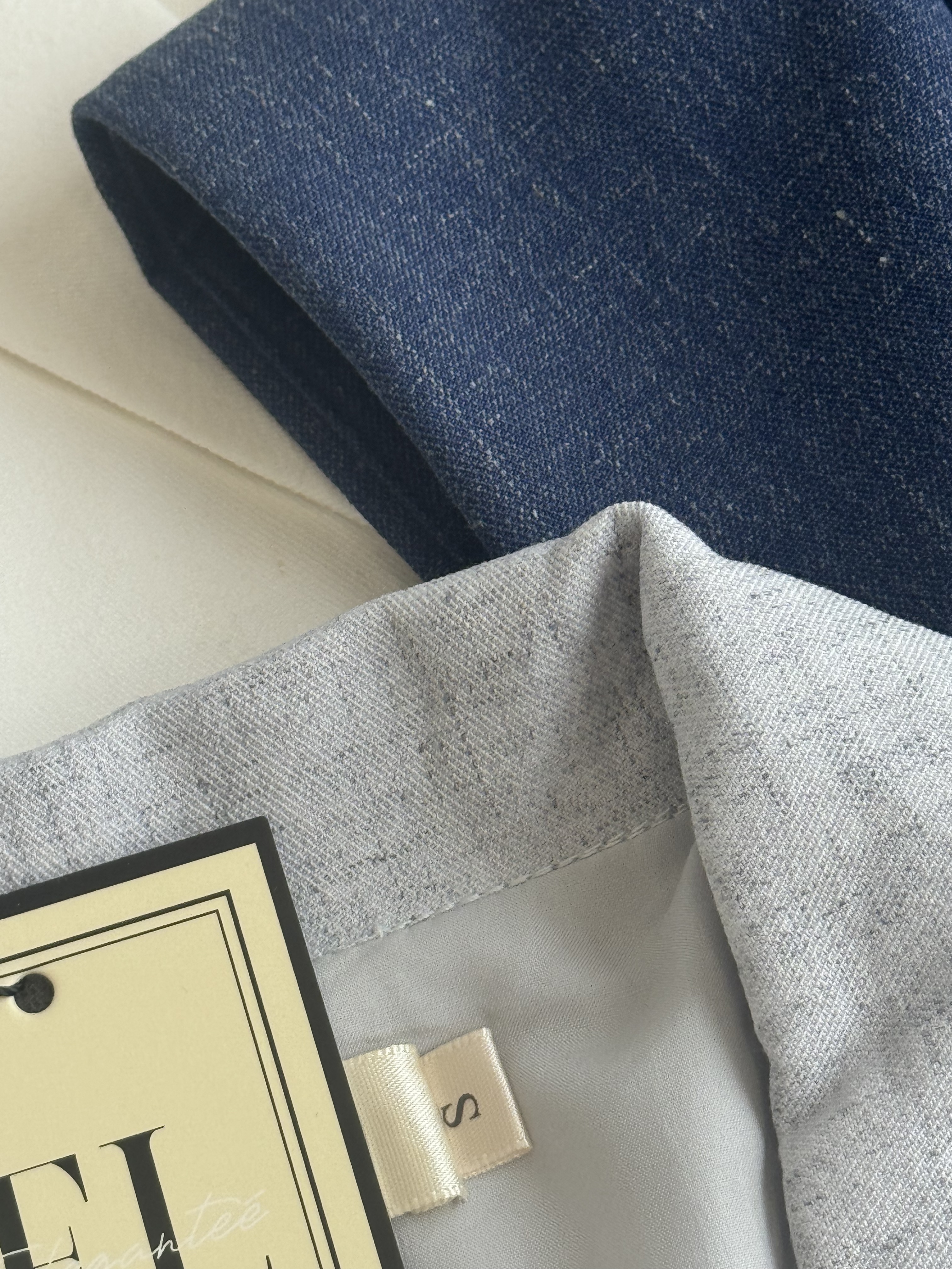 《高端系》女总风直角修腰翻领Top