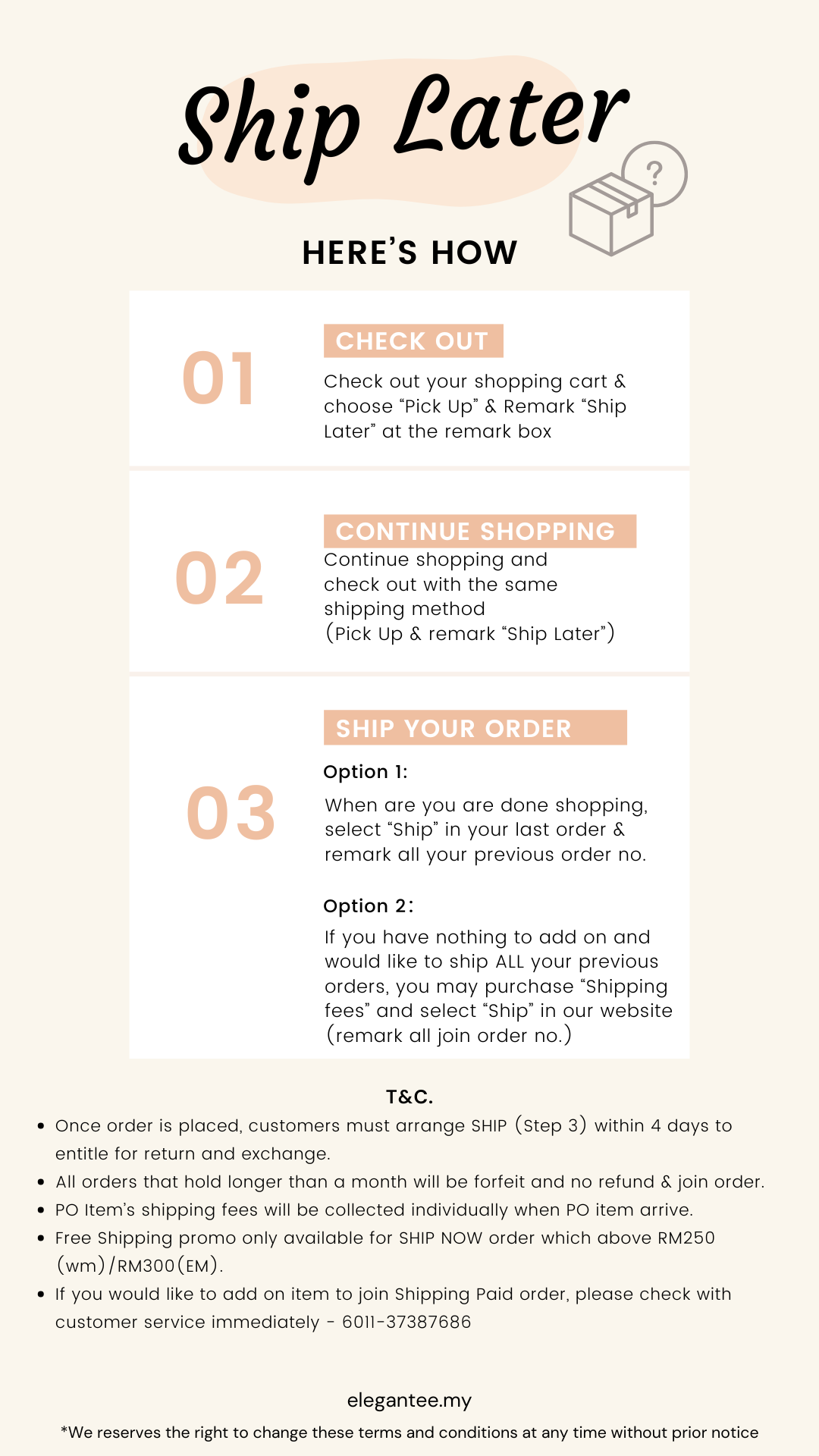 Shipping Fees