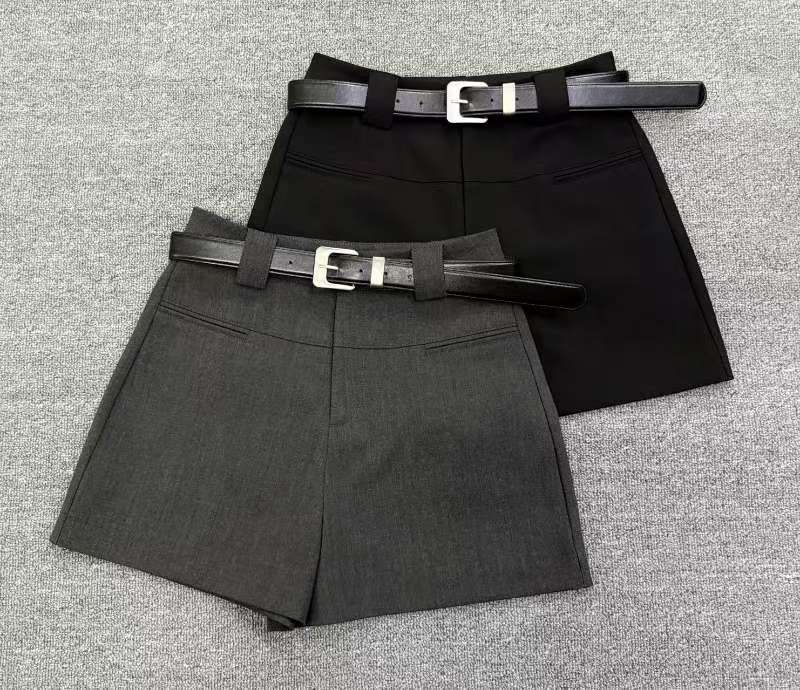 (PRE-ORDER｜APRIL) 《高品》 西装短裤-腰带