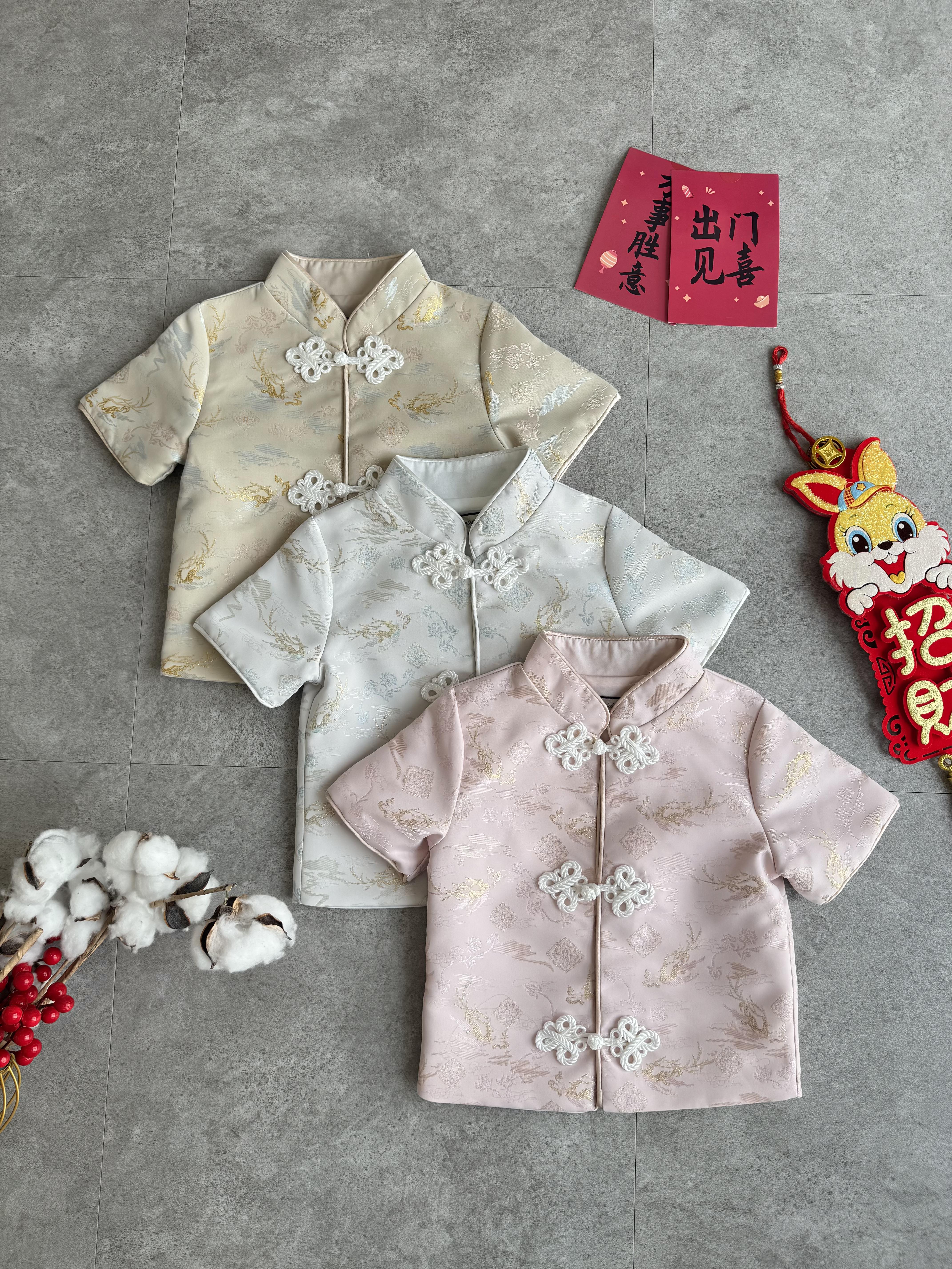 (BO-DEC)《亲子-男童》仙境火云刺绣唐装