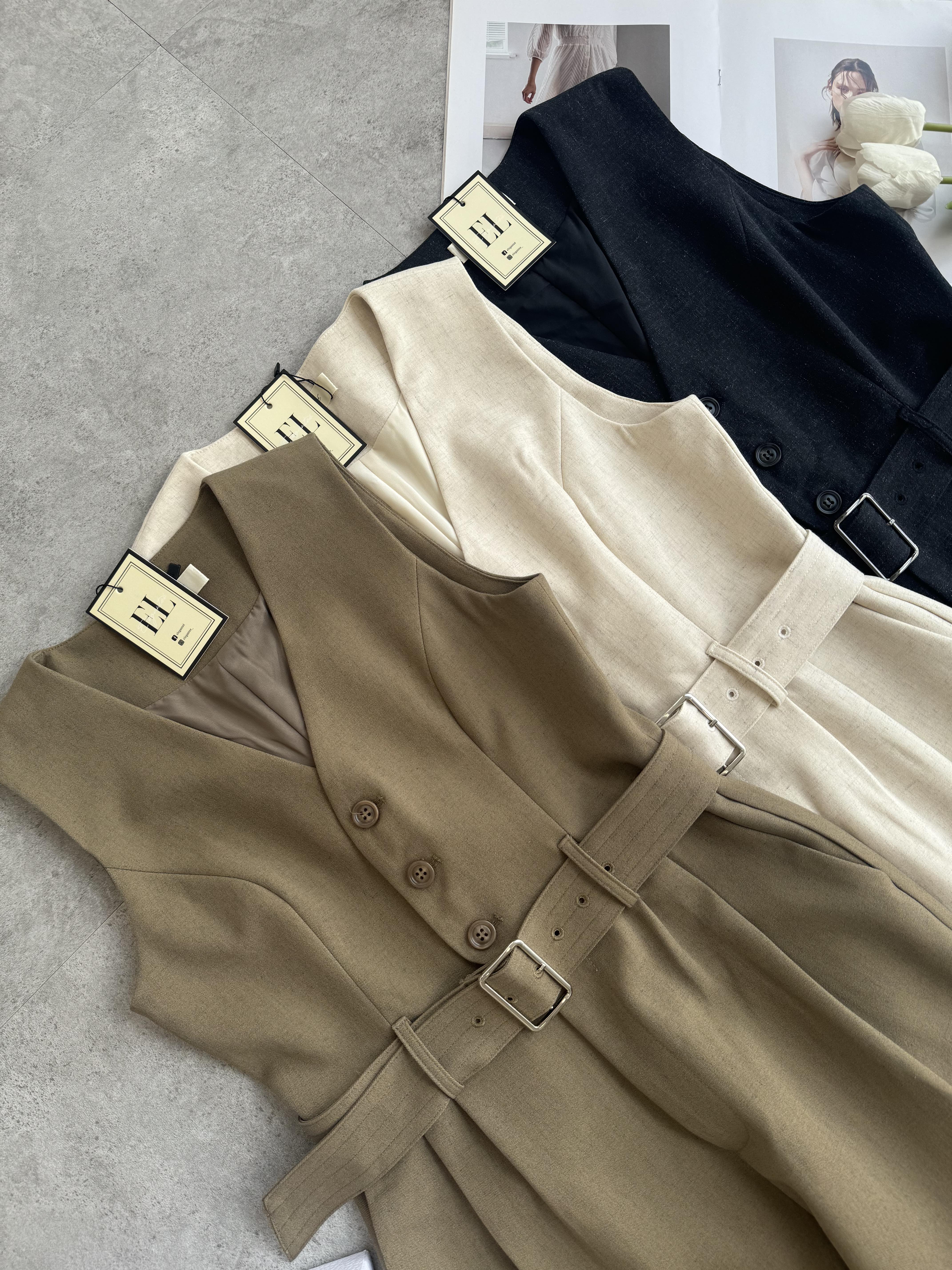 《EL高级系列》 西装纹路连体裤