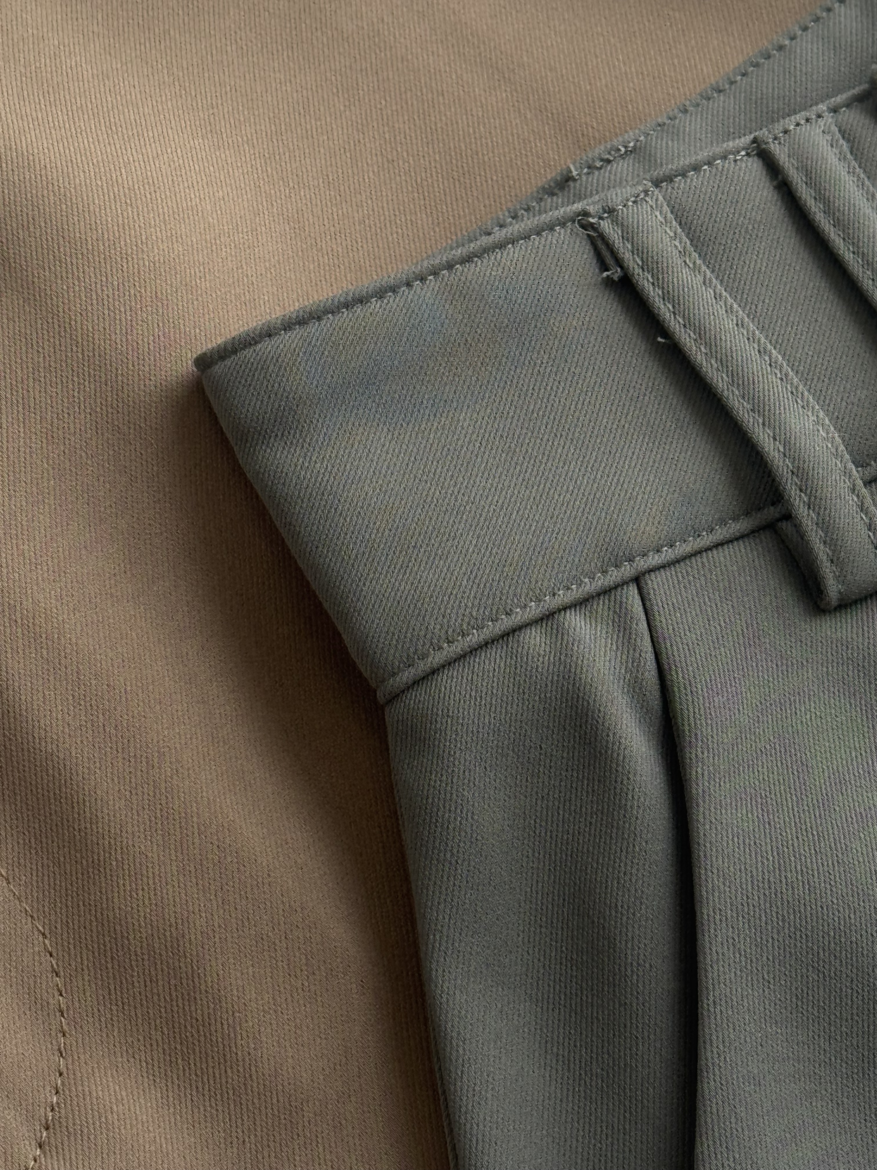 NEW单纽滑面4分裤