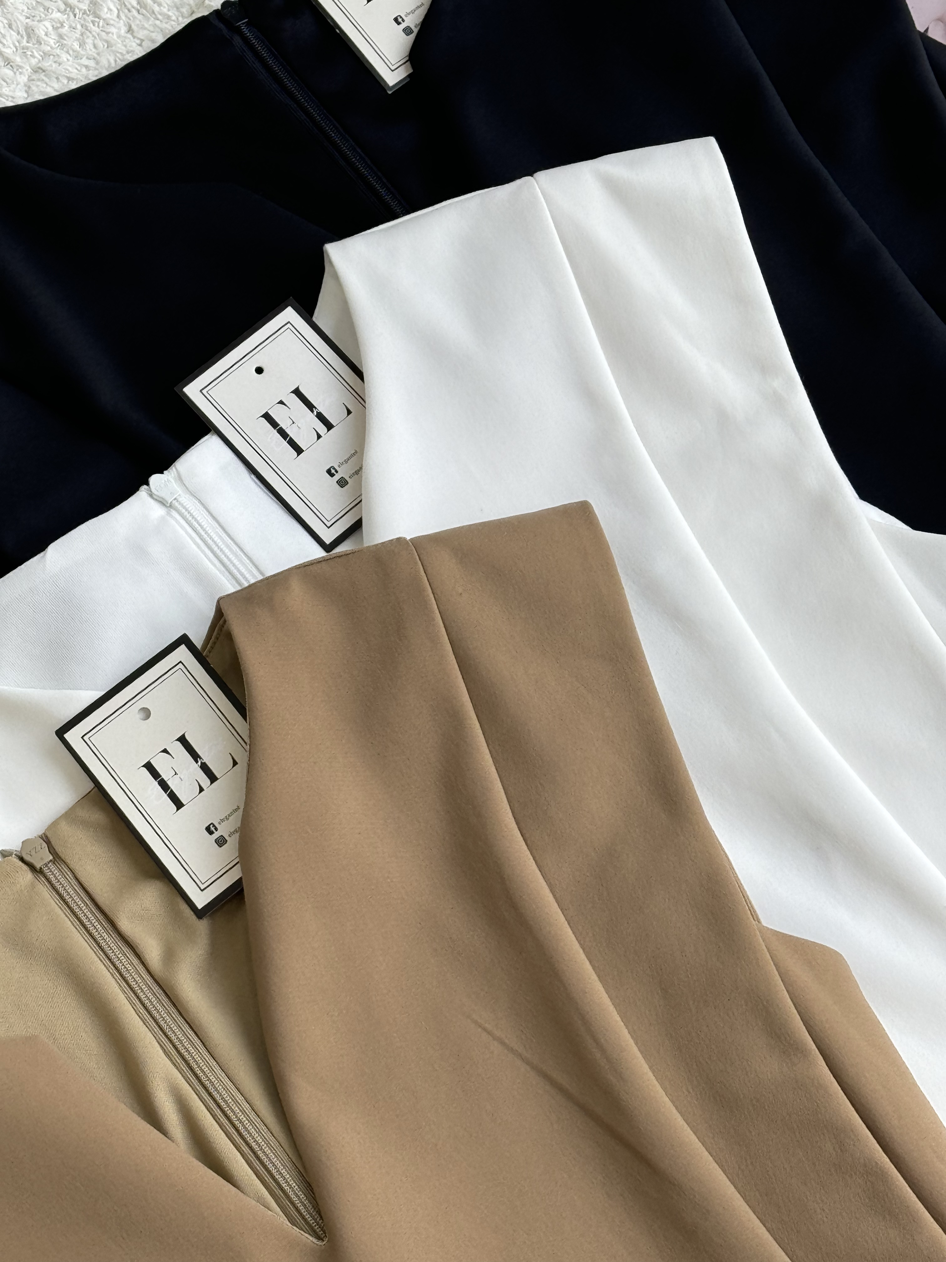 V领推荐袖OL dress