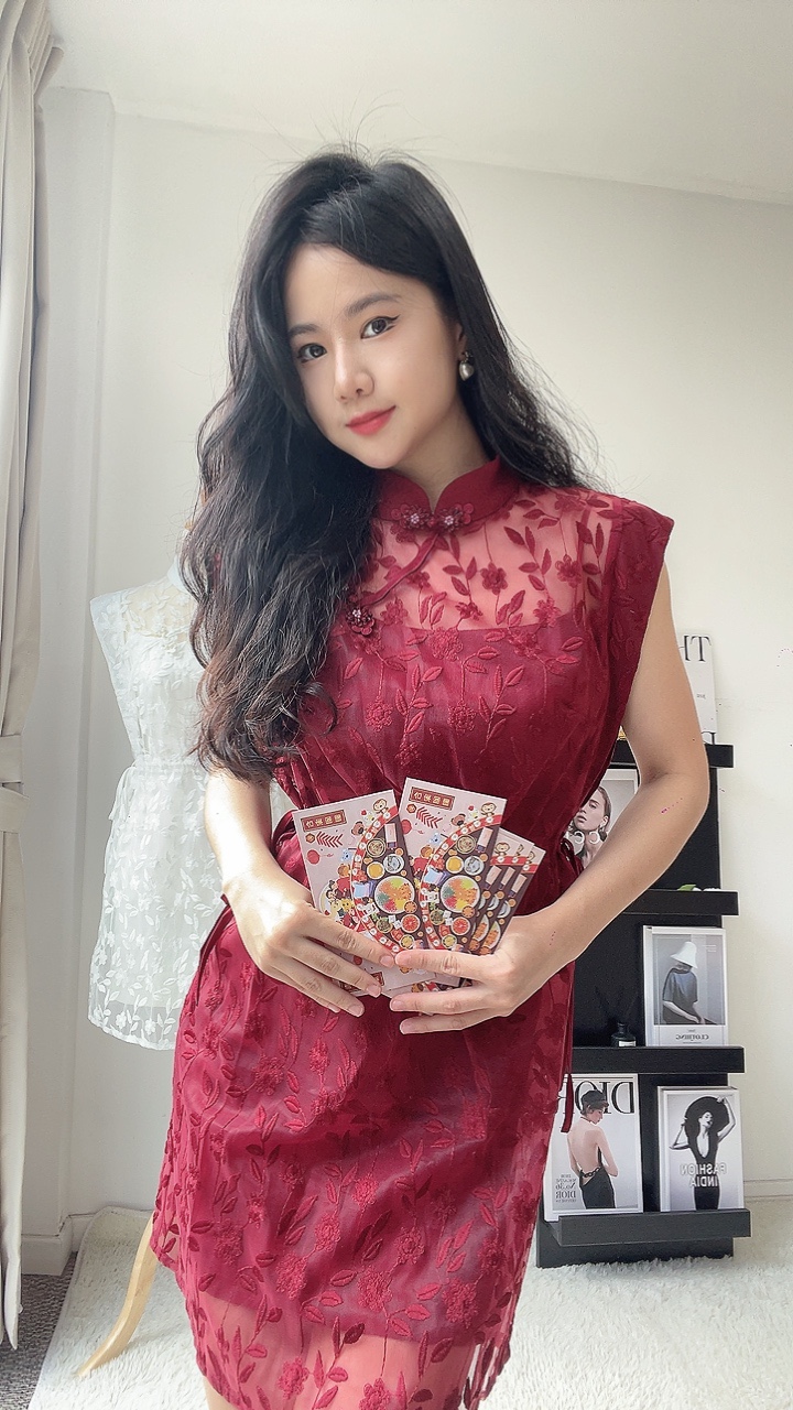 改良两件式旗袍