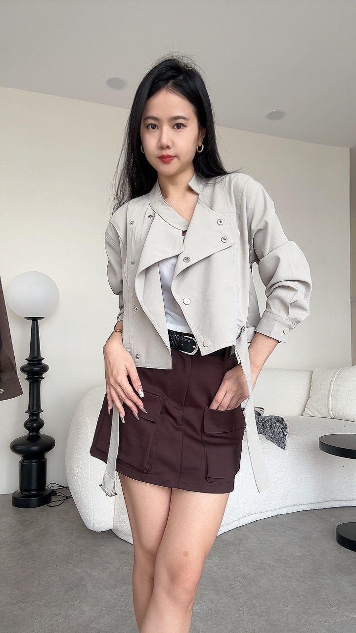 骑士风帅气外套