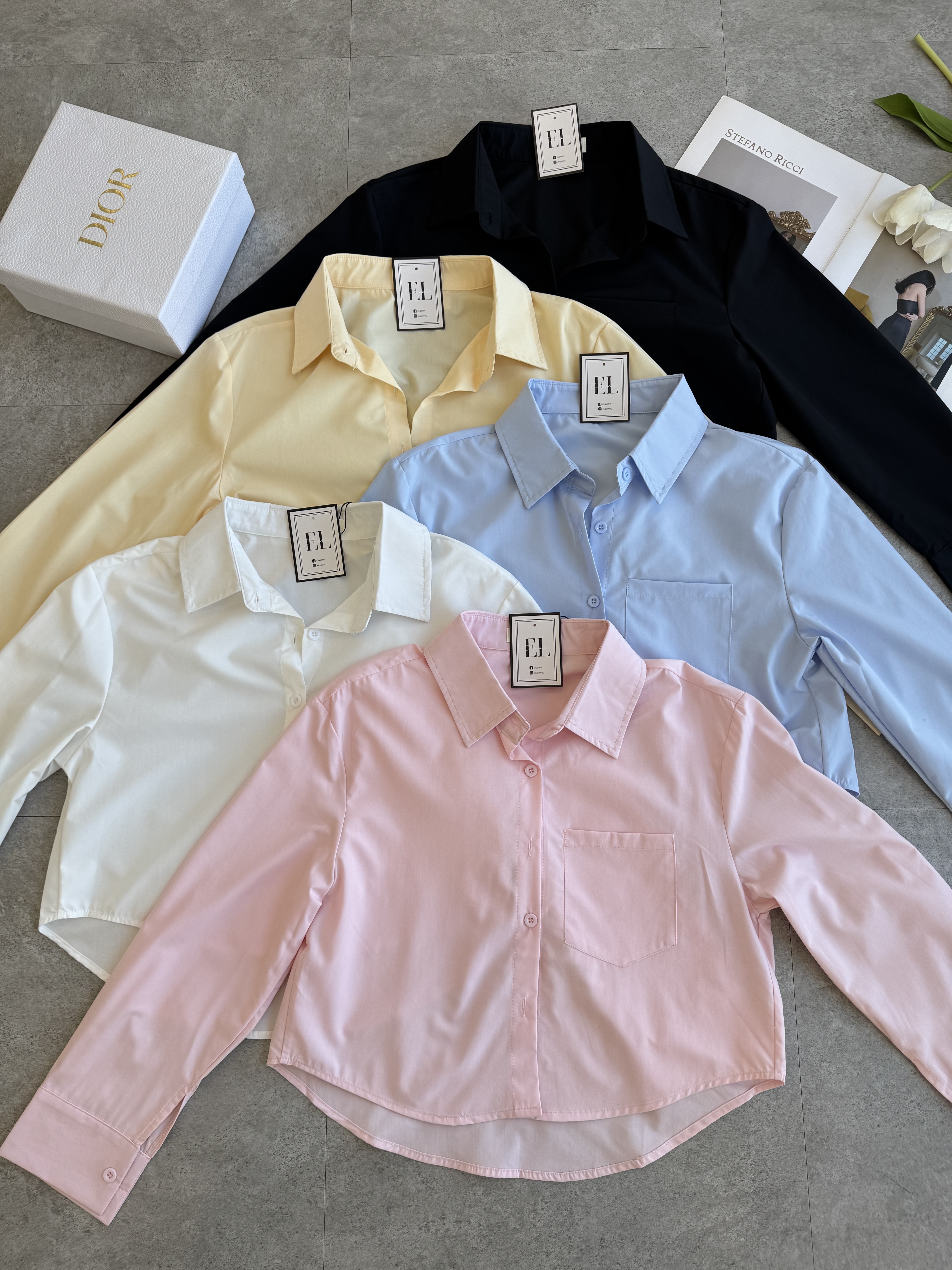 Basic 短板长袖衬衫