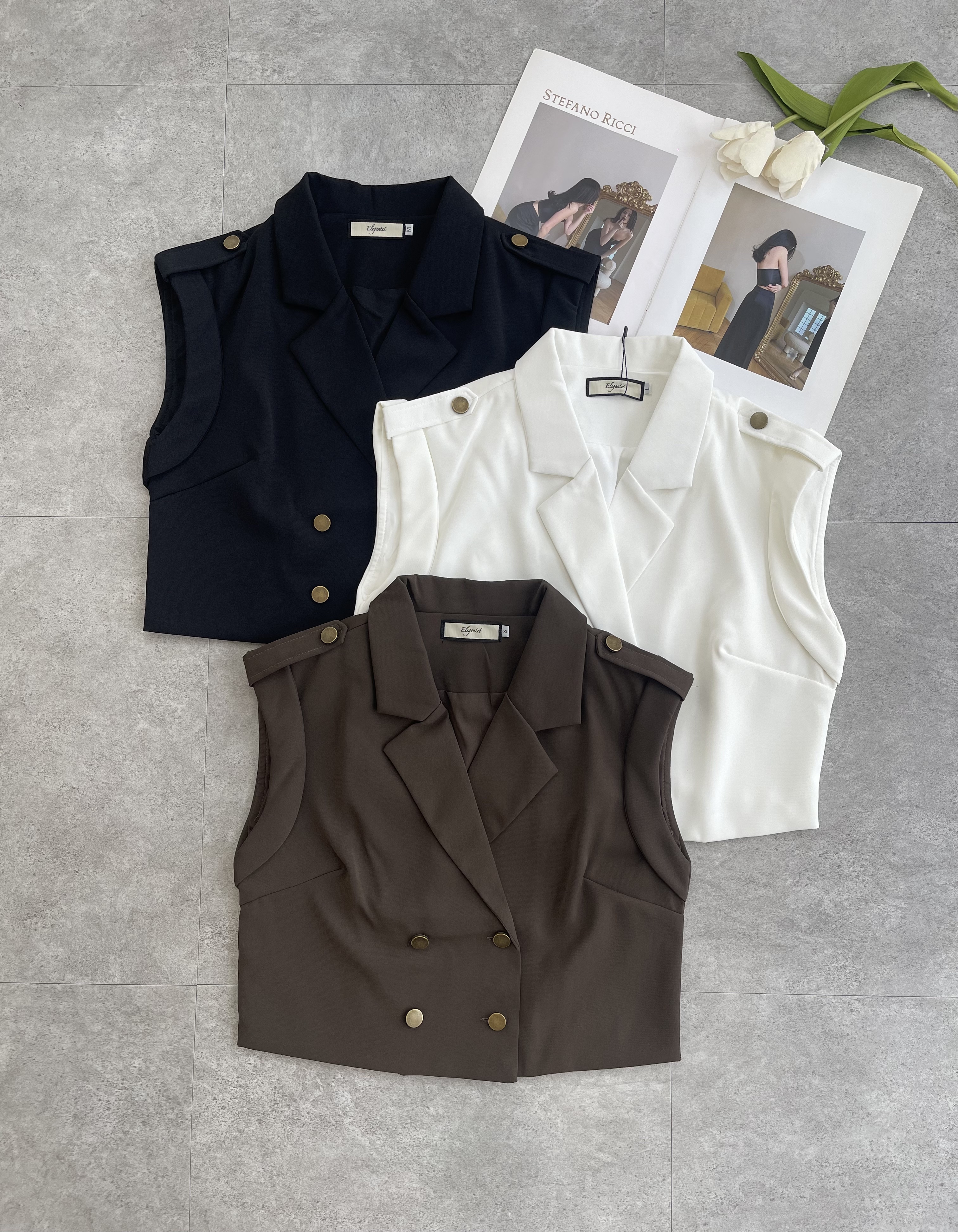 卷边军肩带Smart Top