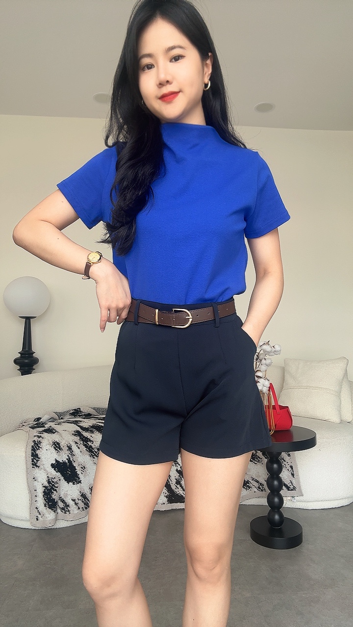 高领短袖Tee 超好看💕