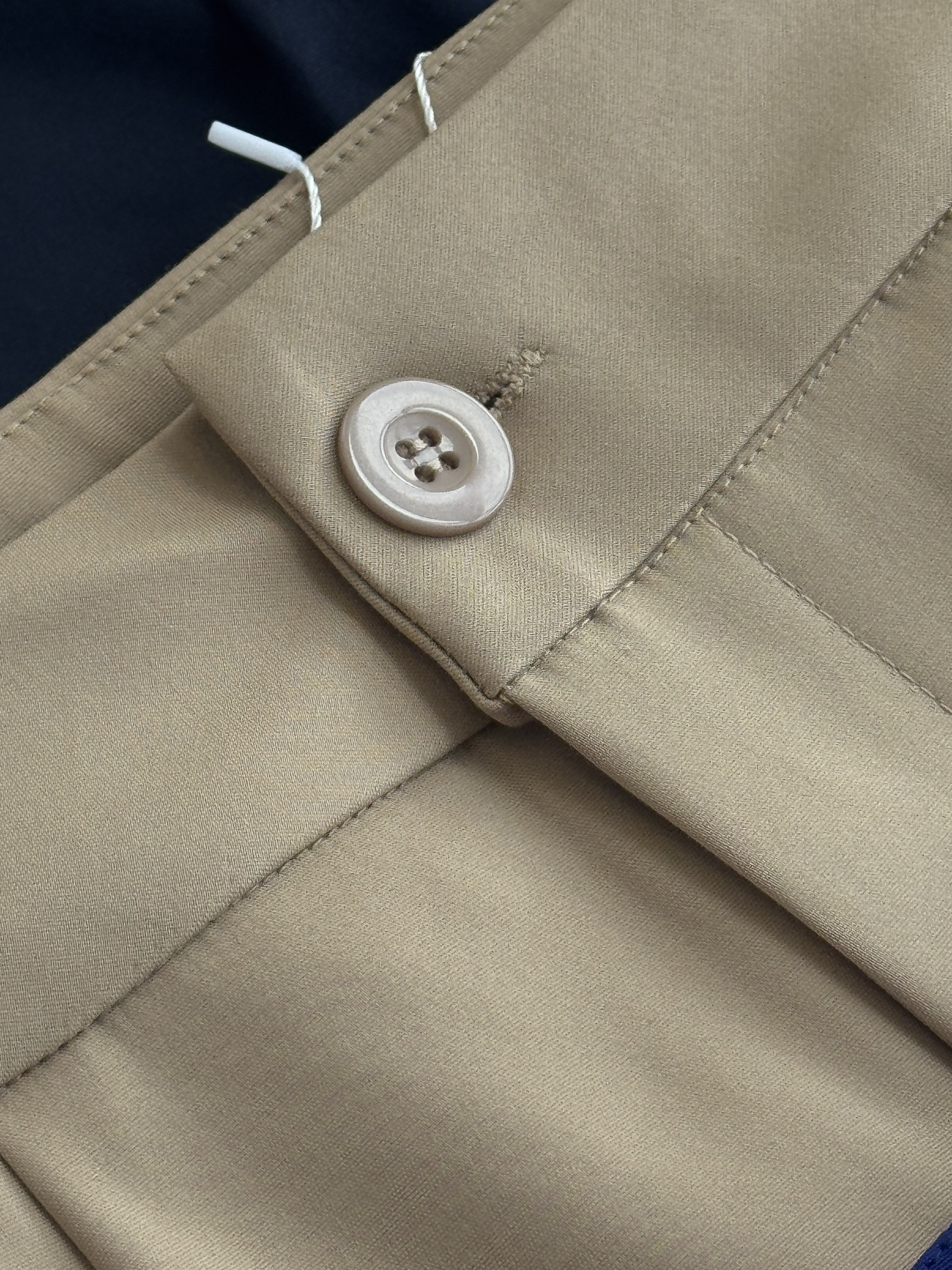 哑面高腰烟管裤